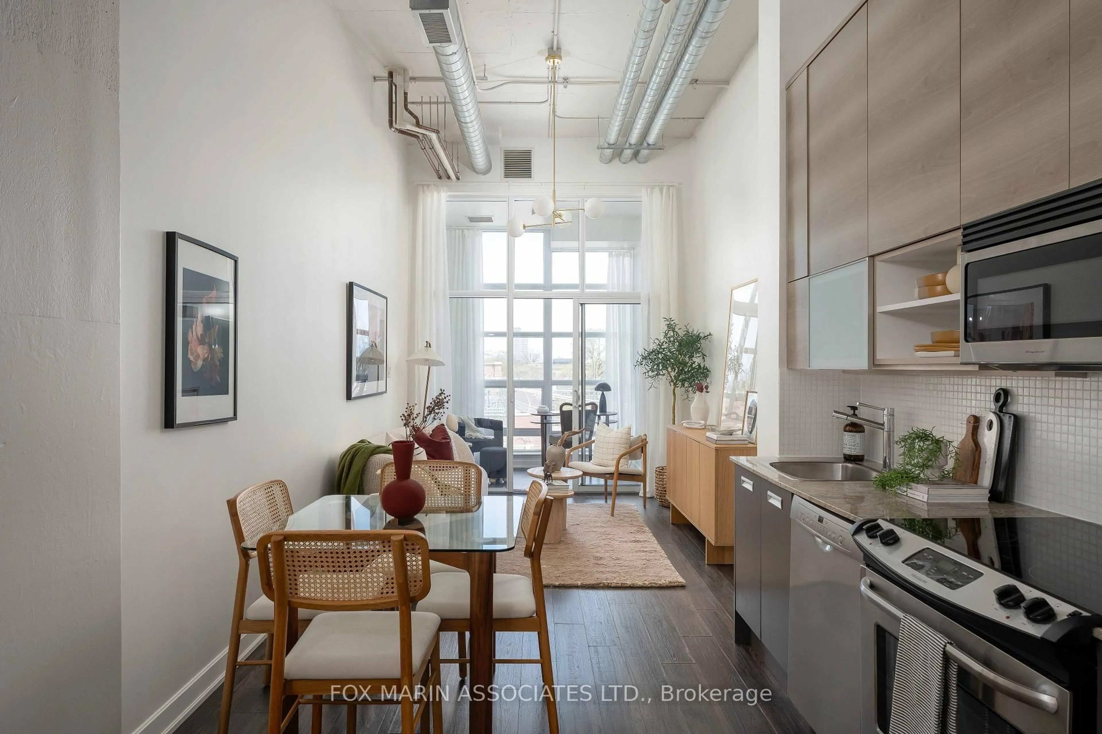 Open concept kitchen, unknown for 380 Macpherson Ave #430, Toronto Ontario M4V 3E3