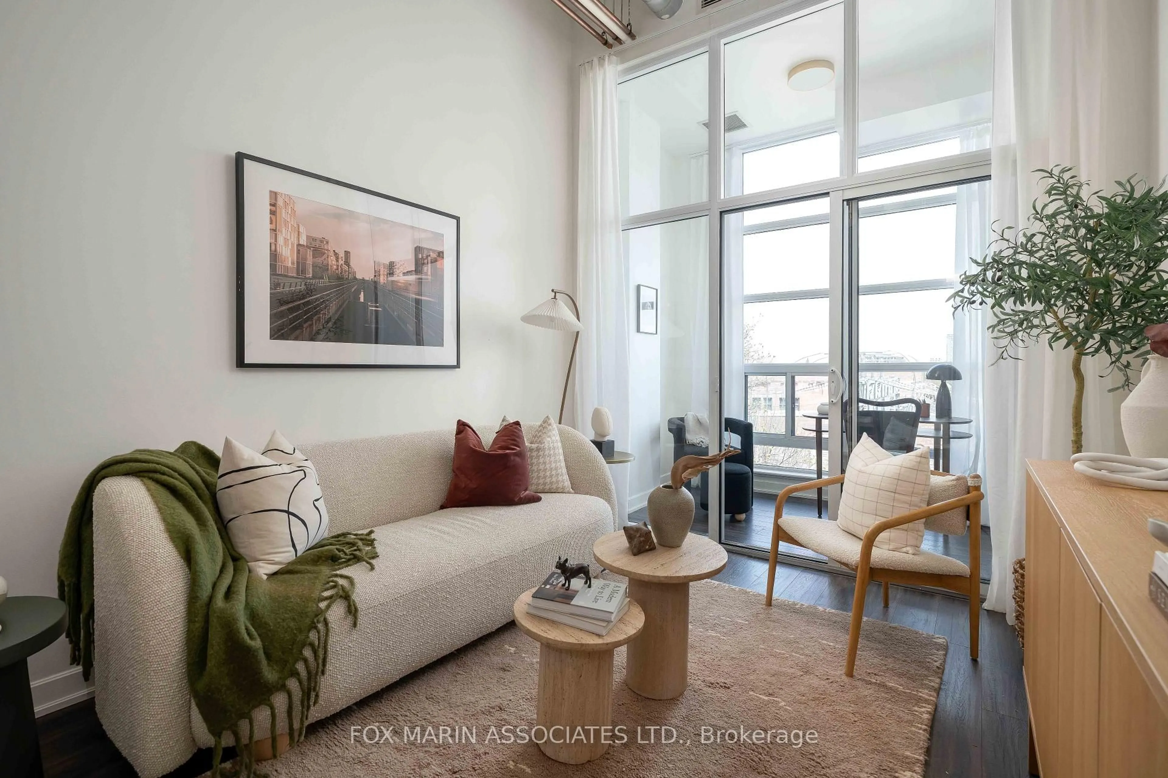 Living room with furniture, unknown for 380 Macpherson Ave #430, Toronto Ontario M4V 3E3