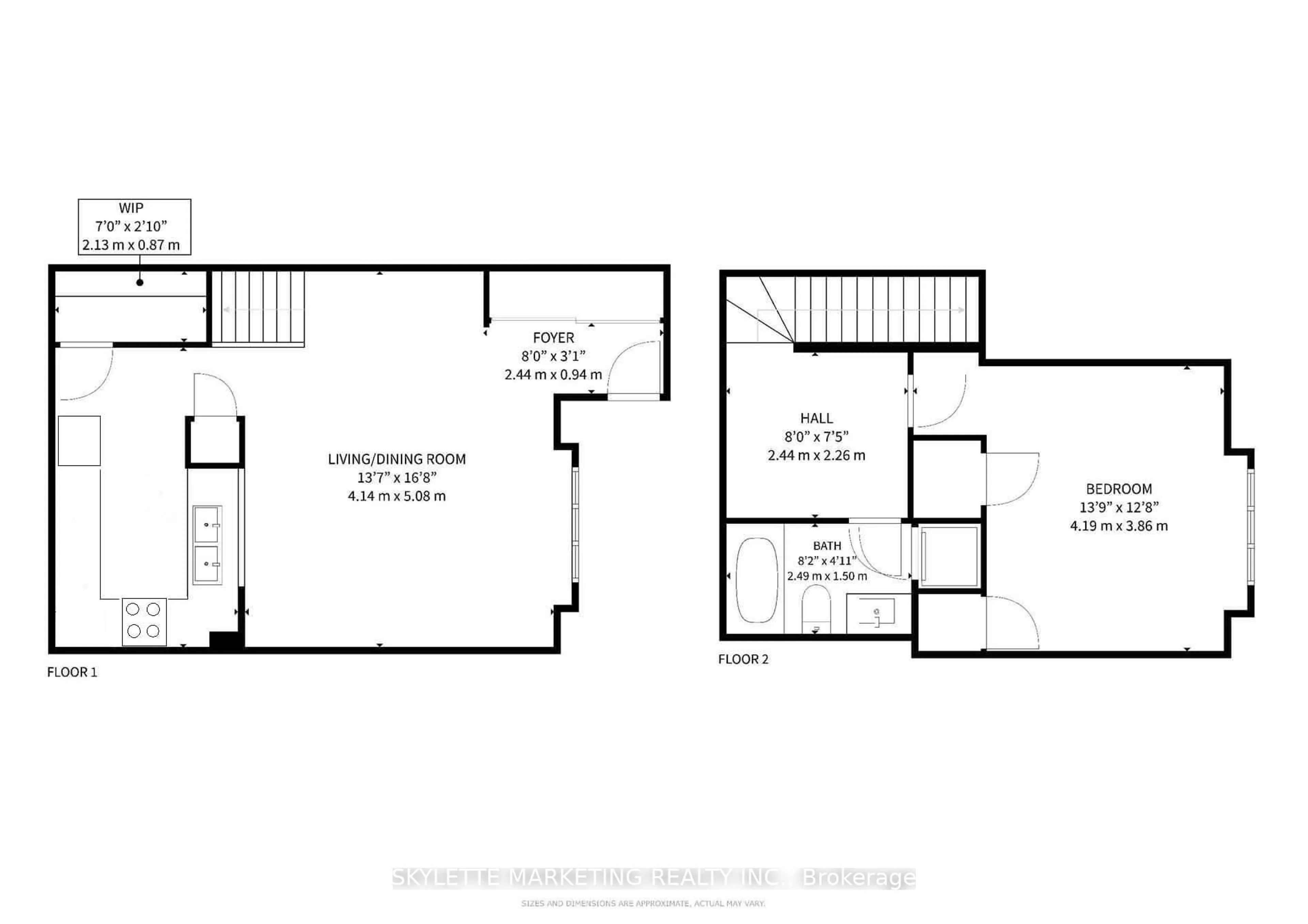 Floor plan for 3 Everson Dr #123, Toronto Ontario M2N 7C2