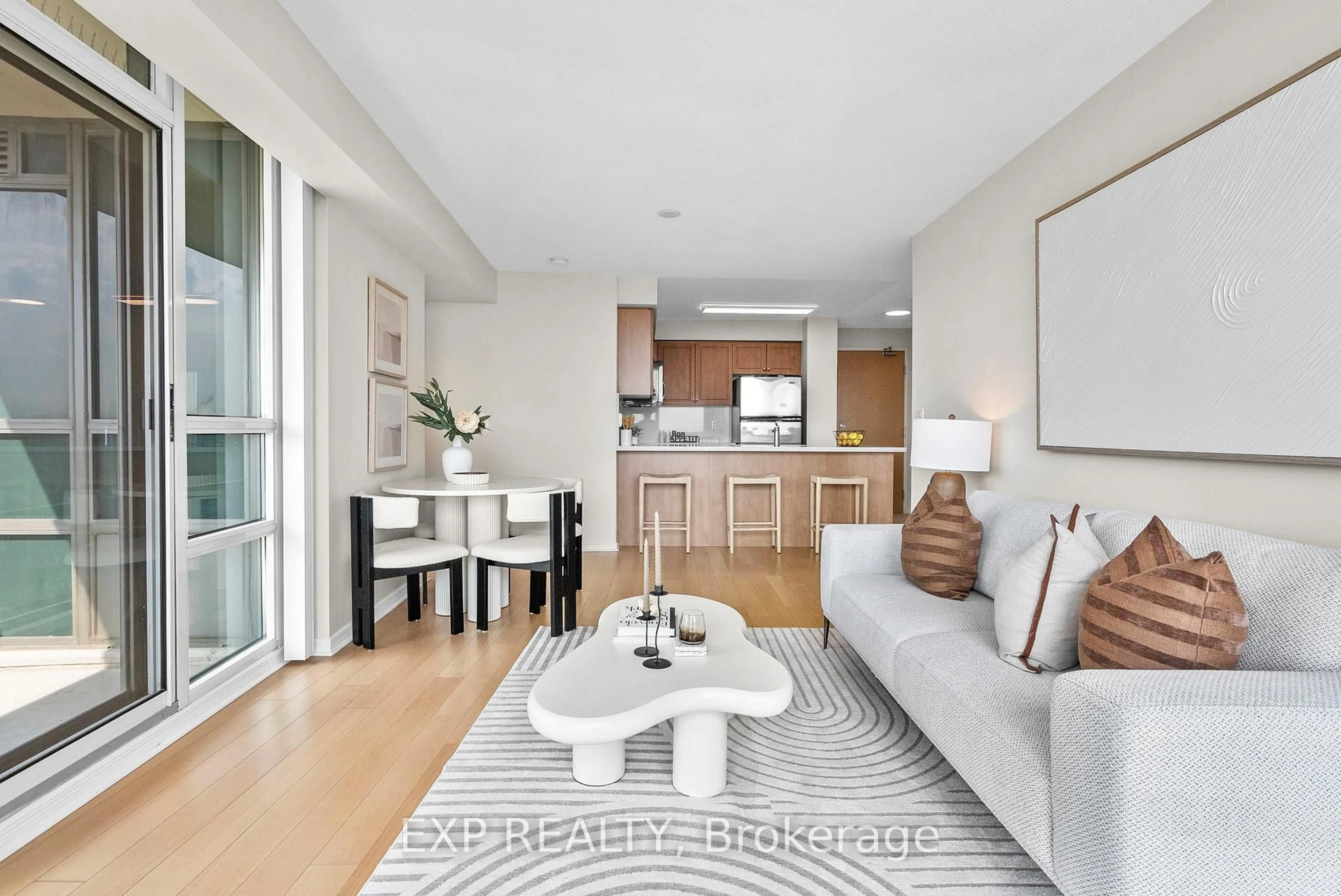 Living room with furniture, unknown for 509 Beecroft Rd #1609, Toronto Ontario M2N 0A3
