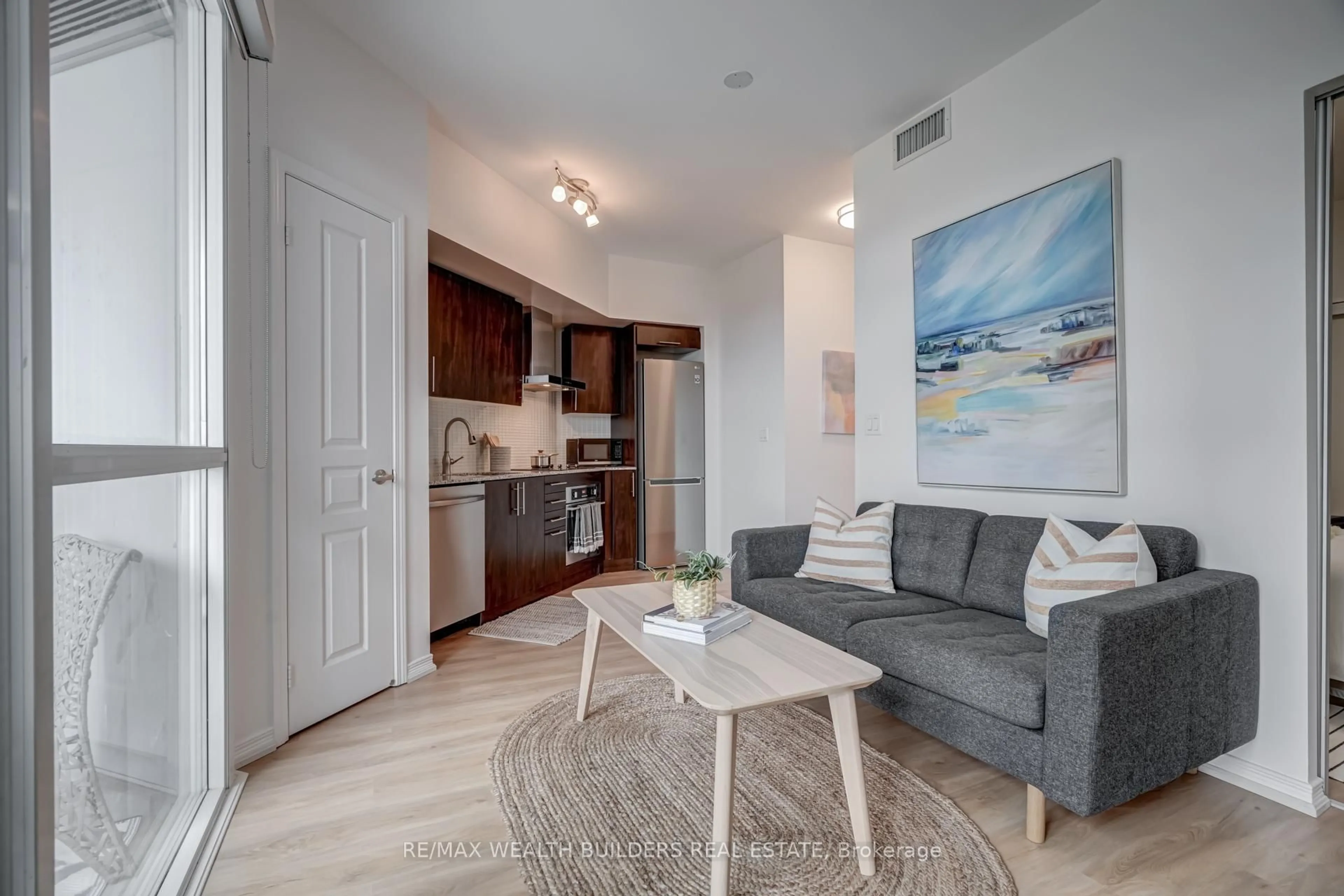 Living room with furniture, unknown for 352 Front St #1510, Toronto Ontario M5V 0K3