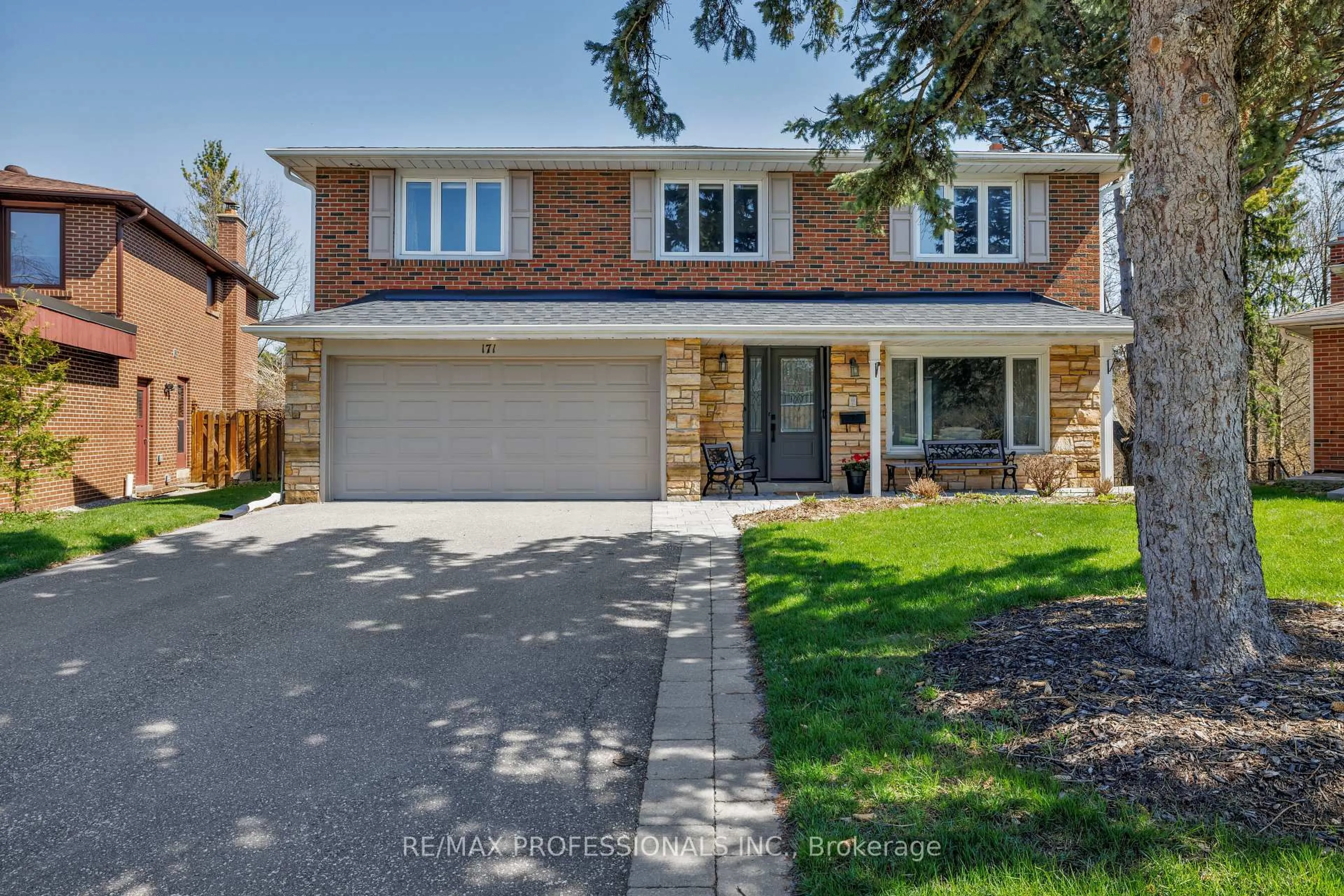 Home with brick exterior material, street for 171 Brahms Ave, Toronto Ontario M2H 1H9
