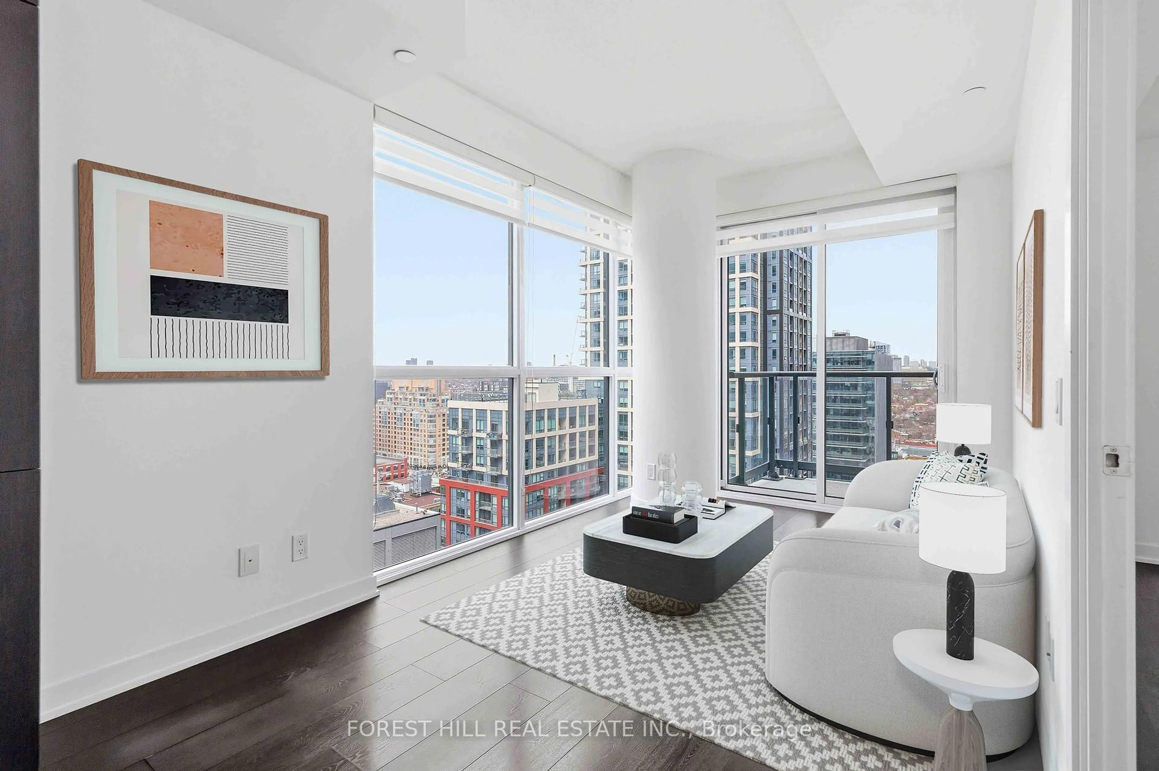 Living room with furniture, unknown for 87 PETER St #2106, Toronto Ontario M5V 0P1