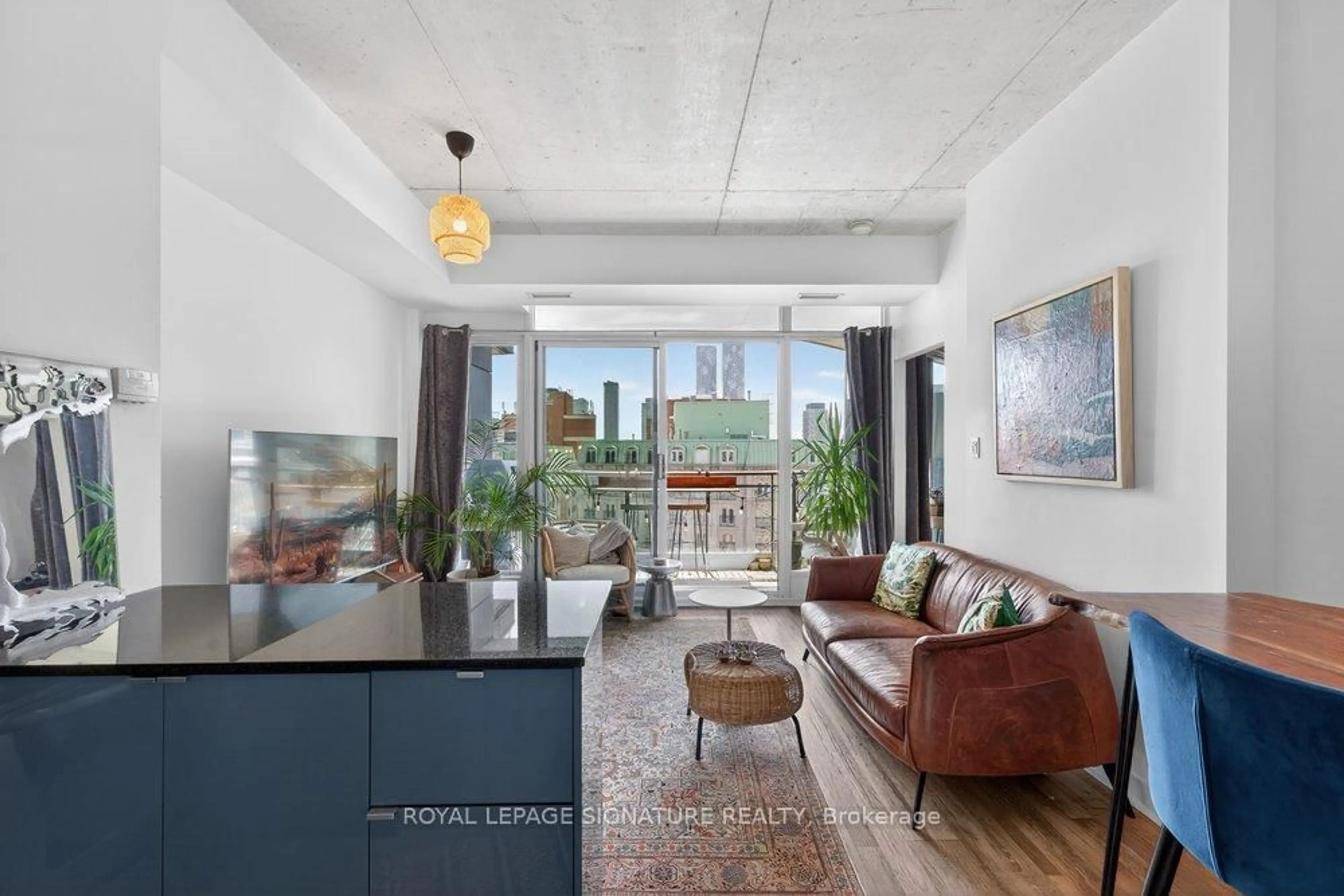 Living room with furniture, unknown for 127 Queen St #1101, Toronto Ontario M5C 1S3