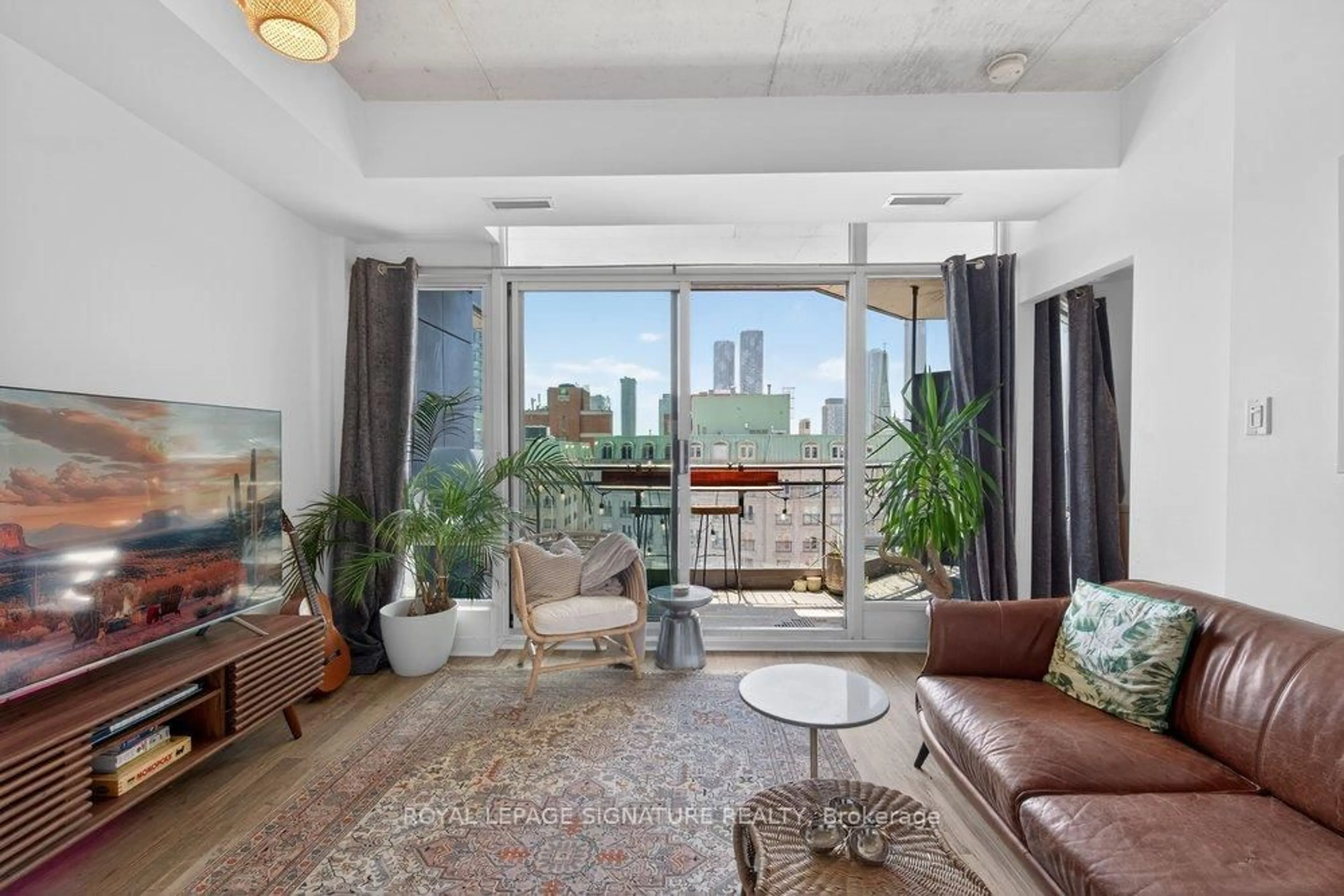 Living room with furniture, unknown for 127 Queen St #1101, Toronto Ontario M5C 1S3