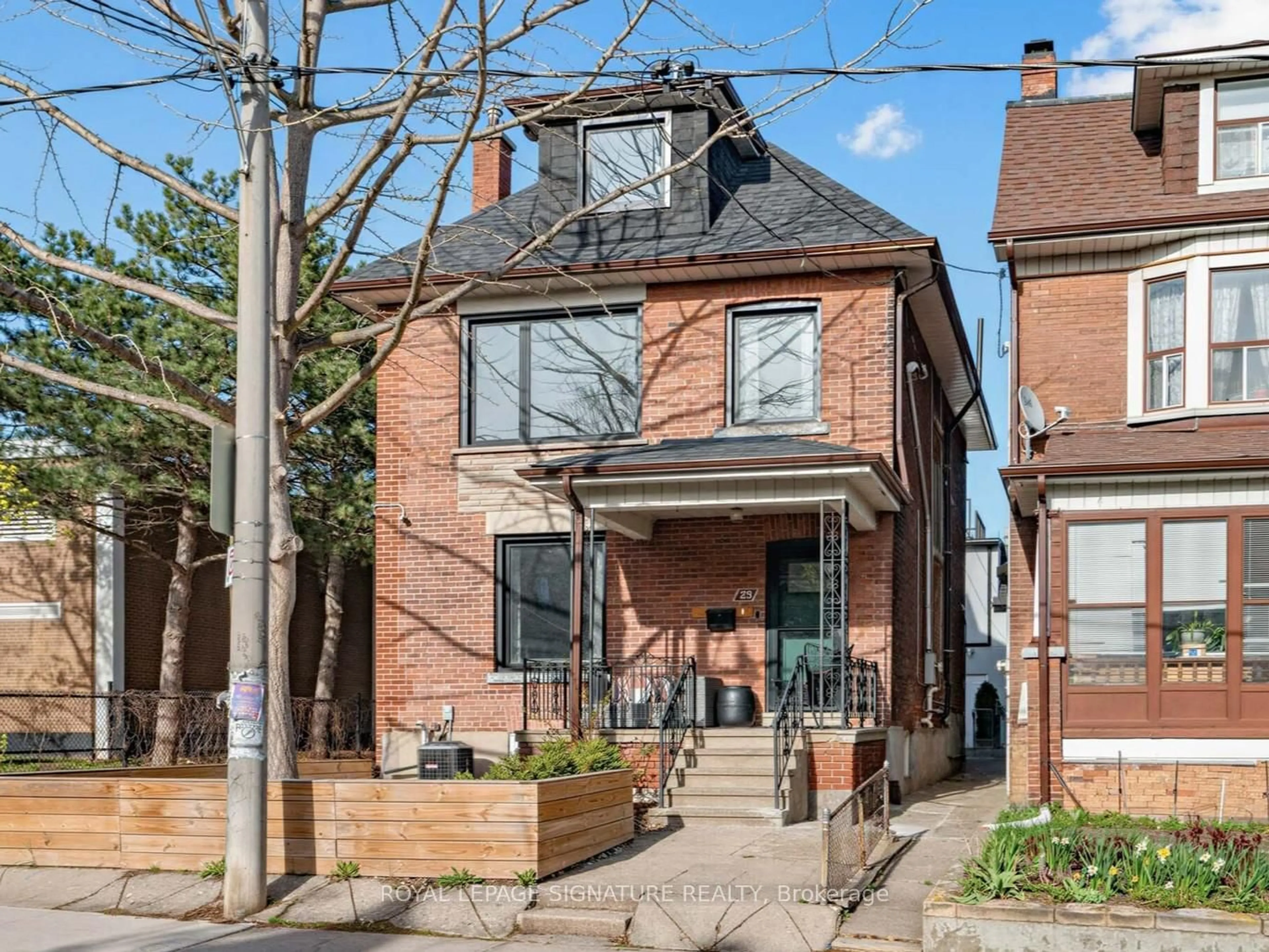 Home with brick exterior material, street for 29 Grace St, Toronto Ontario M6J 2S4