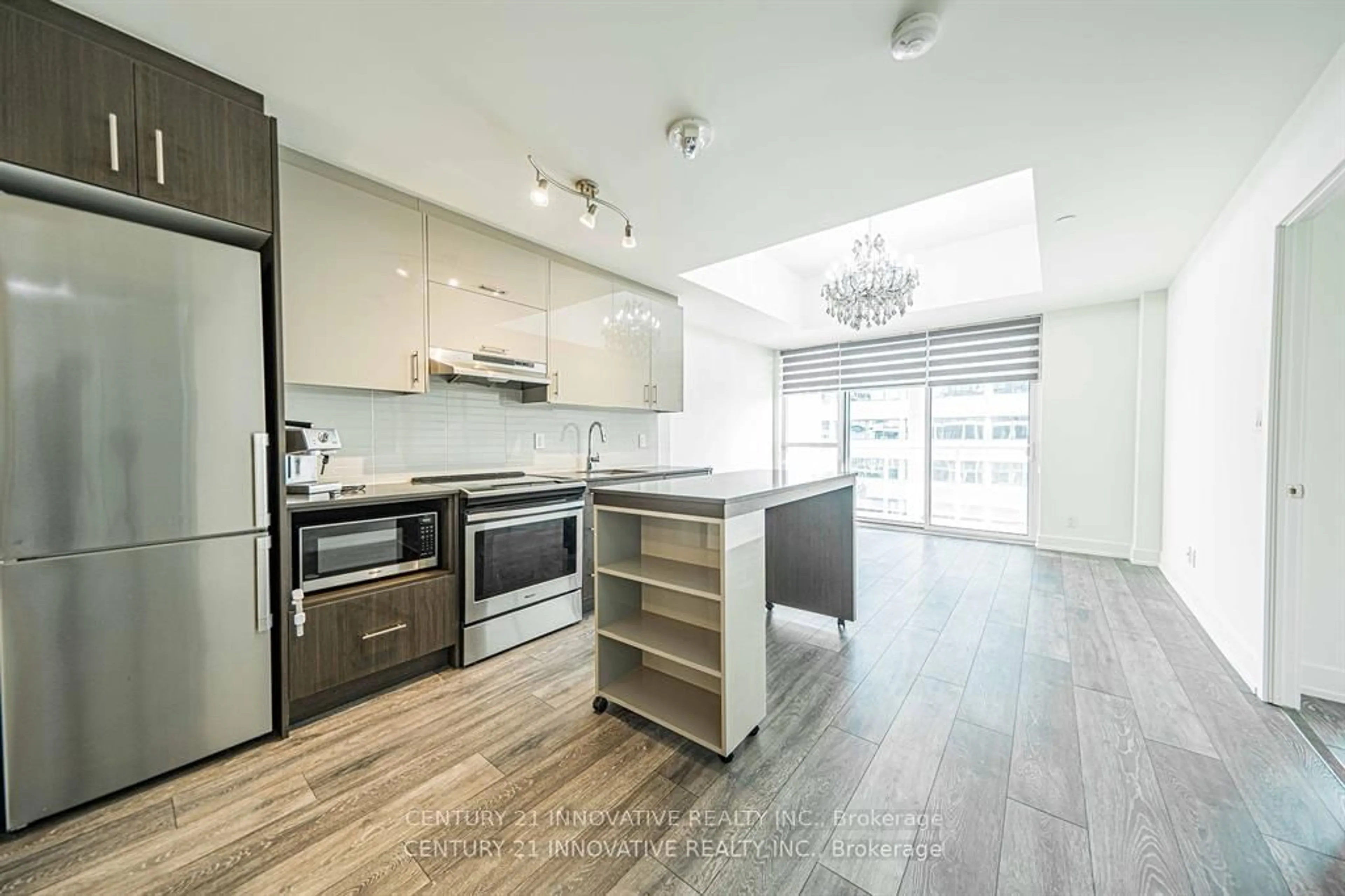 Open concept kitchen, unknown for 180 Fairview Mall Dr #517, Toronto Ontario M2J 0G4