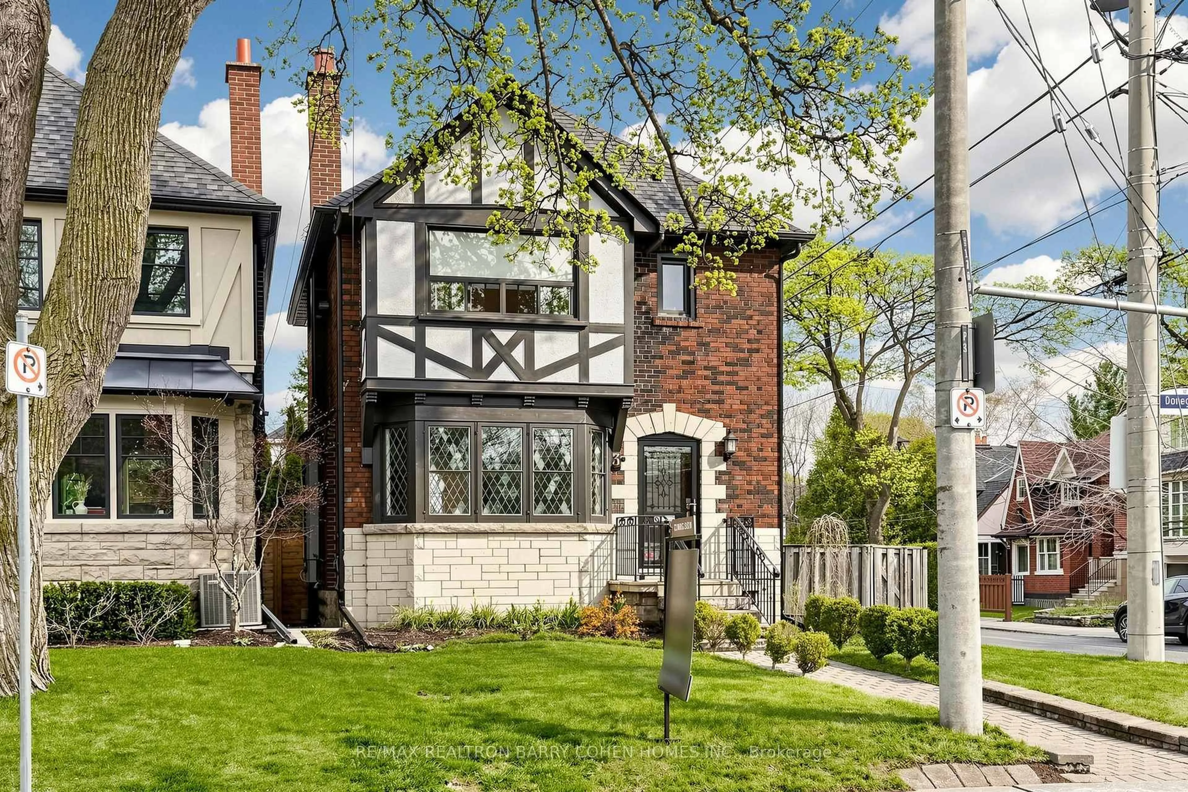 Home with brick exterior material, street for 3 Donegall Dr, Toronto Ontario M4G 3G6