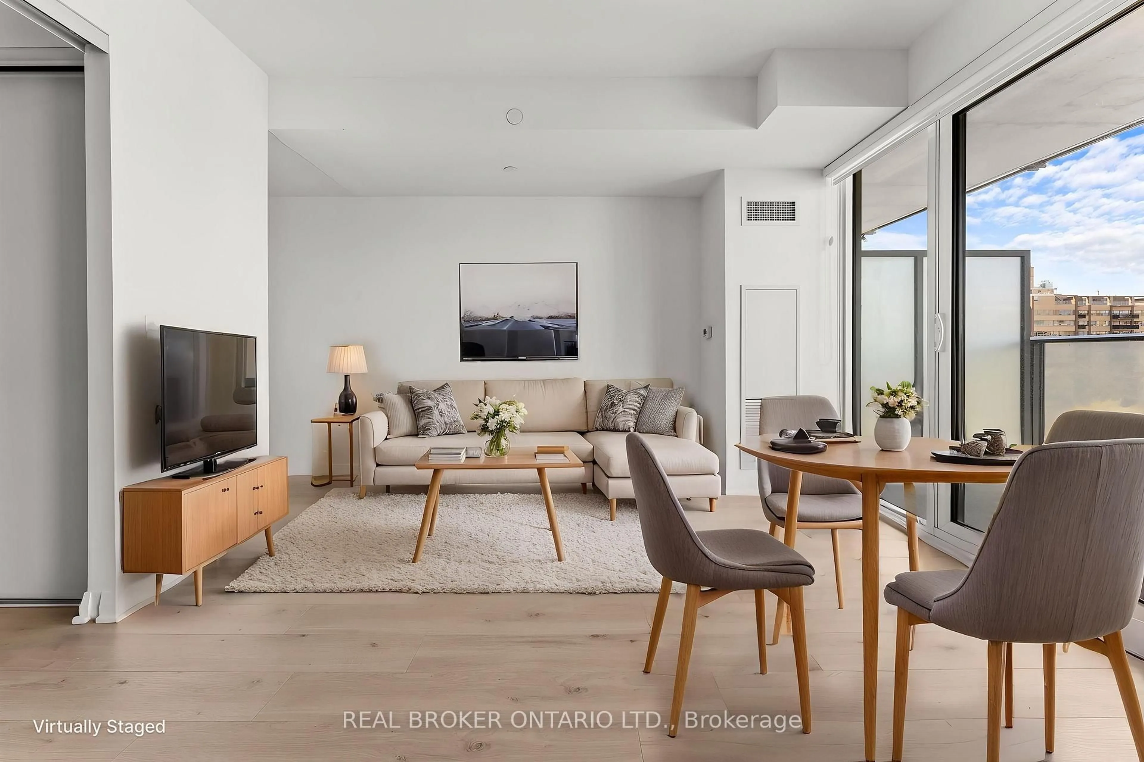 Living room with furniture, unknown for 99 Foxbar Rd #906, Toronto Ontario M4V 2G5