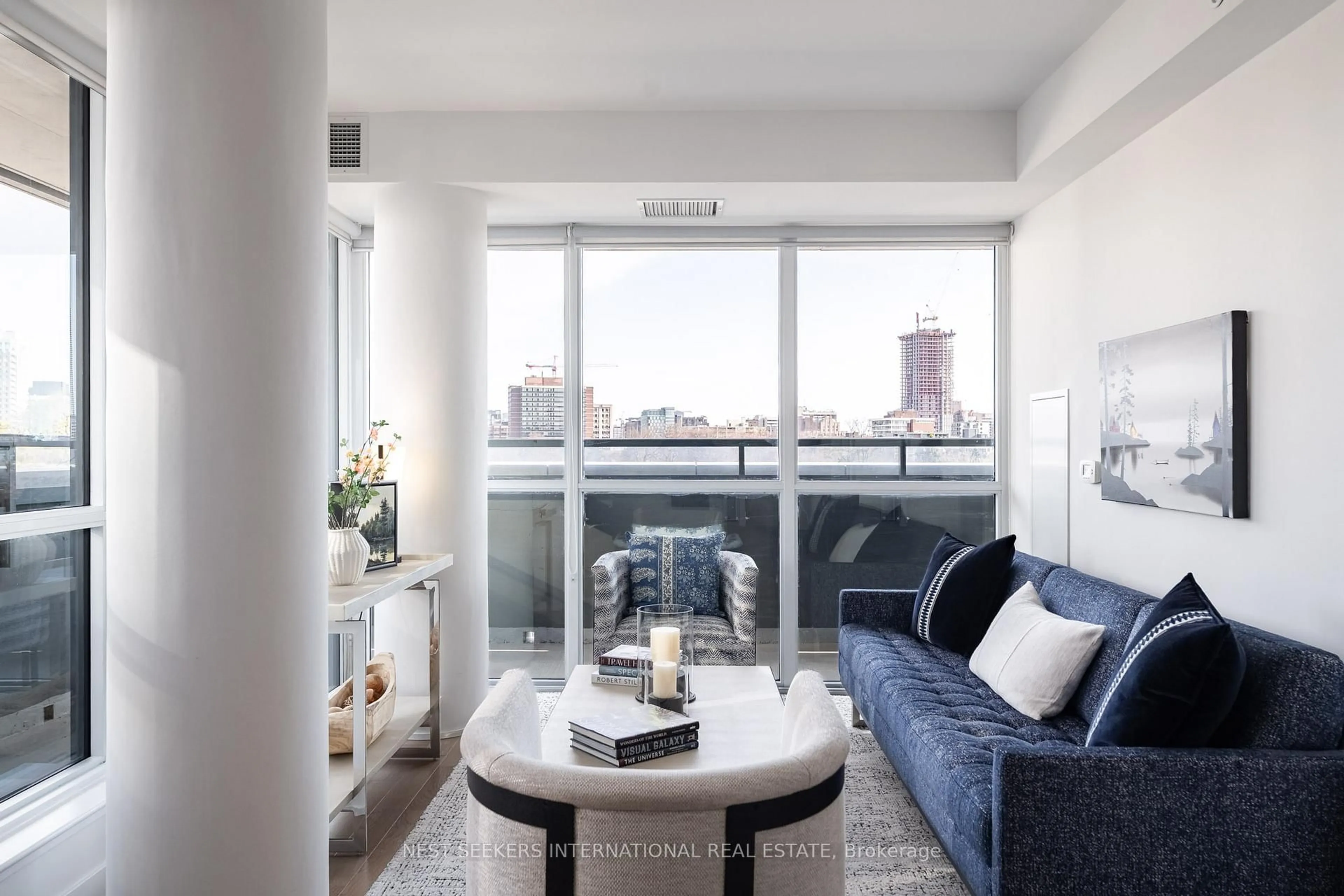 Living room with furniture, unknown for 181 Bedford Rd #507, Toronto Ontario M5R 0C2