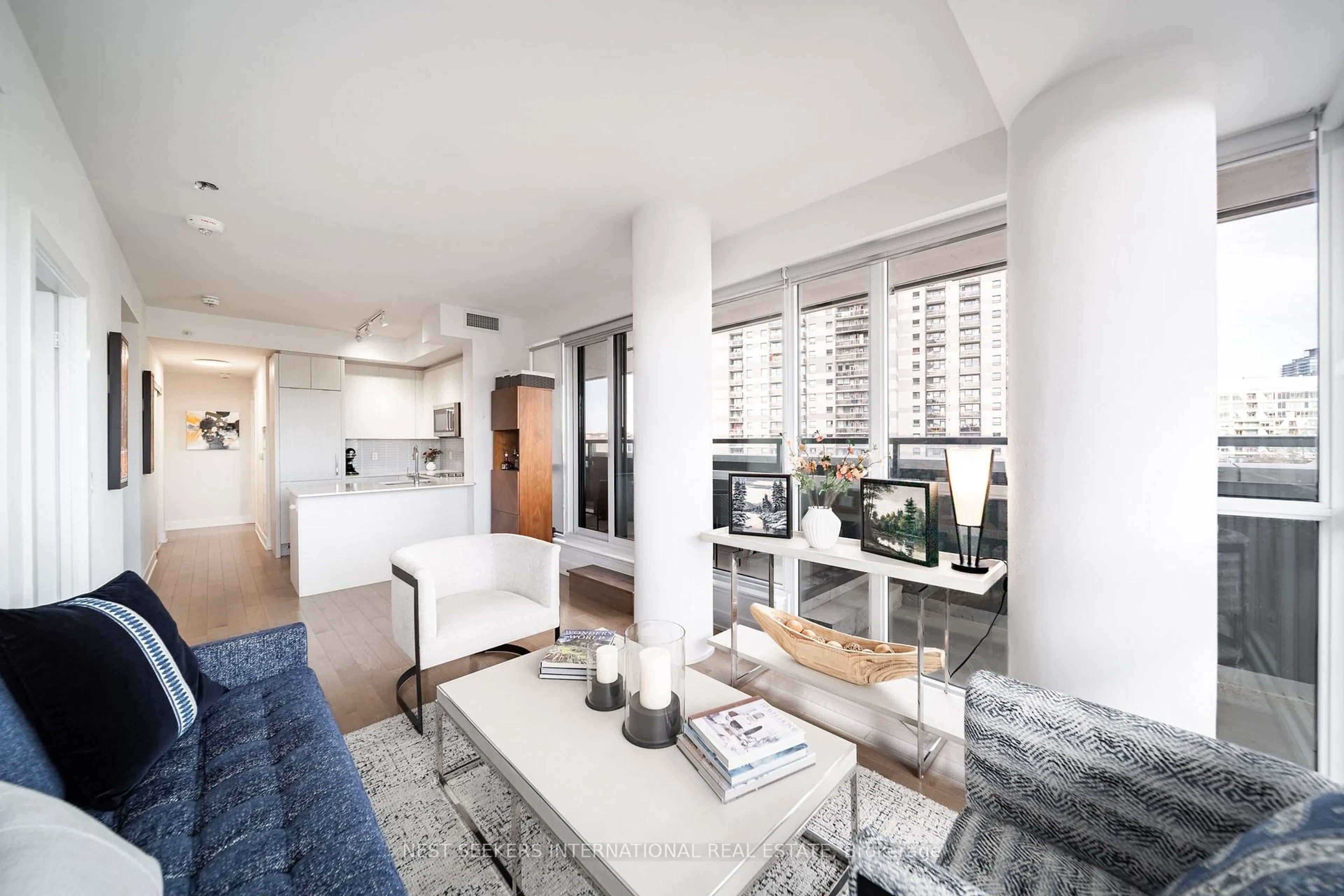 Living room with furniture, unknown for 181 Bedford Rd #507, Toronto Ontario M5R 0C2