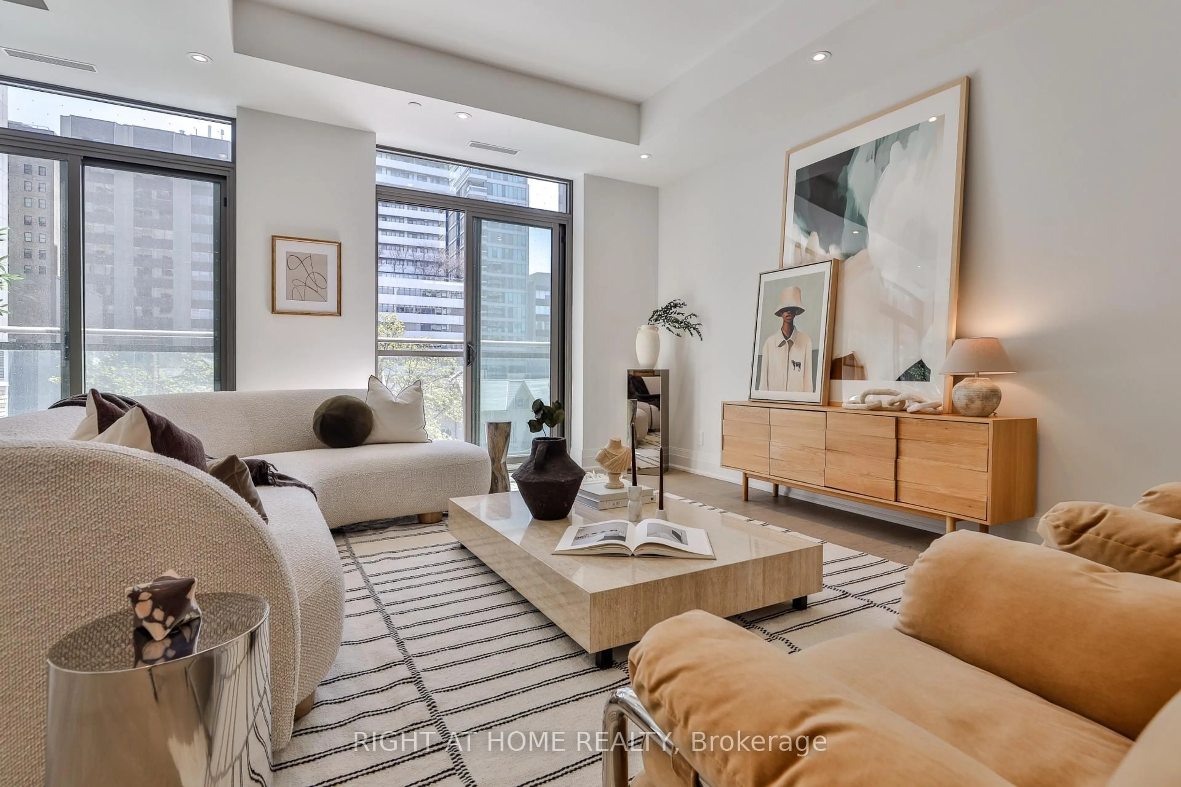 Living room with furniture, unknown for 10 Prince Arthur Ave #404, Toronto Ontario M5R 1A9