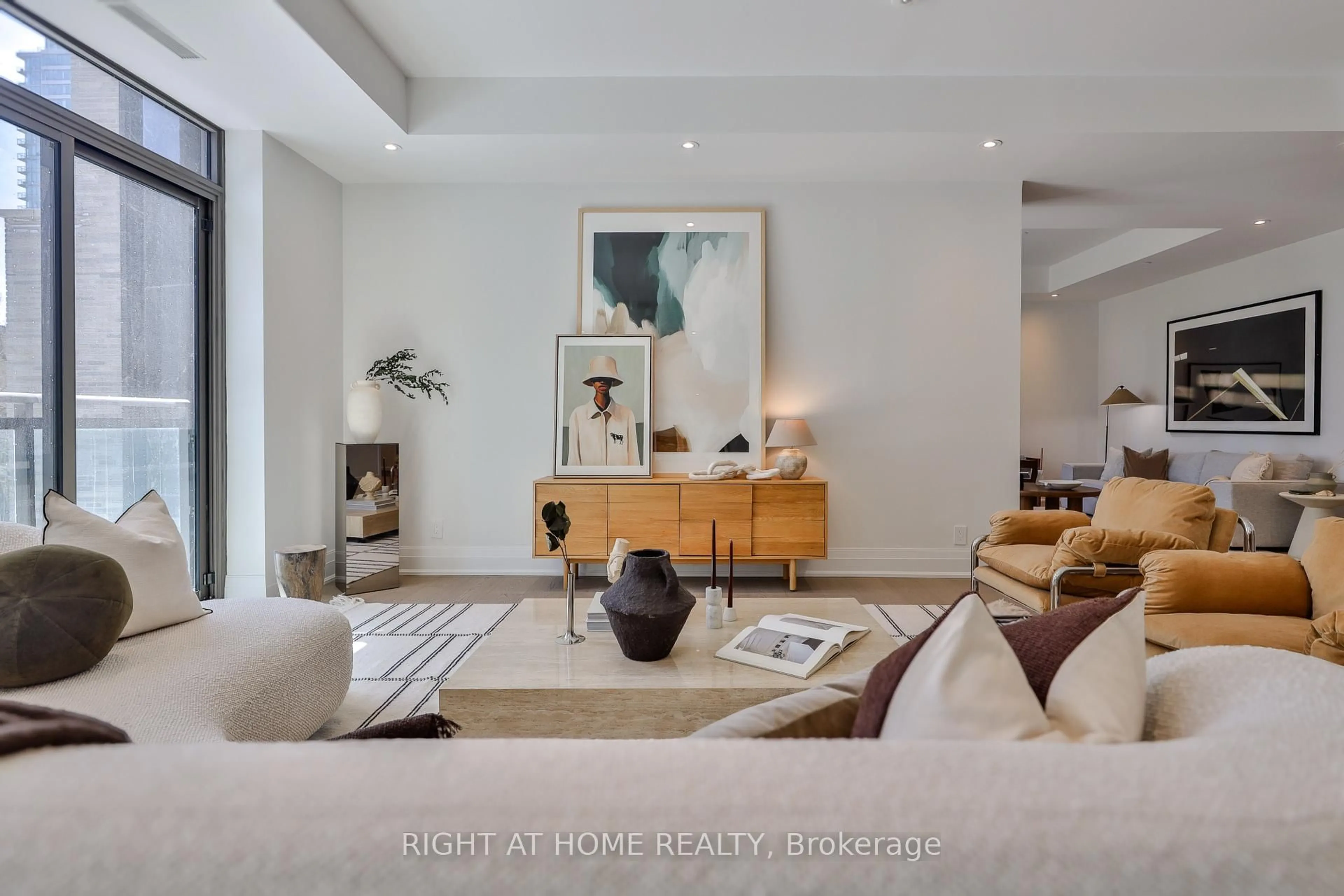 Living room with furniture, unknown for 10 Prince Arthur Ave #404, Toronto Ontario M5R 1A9