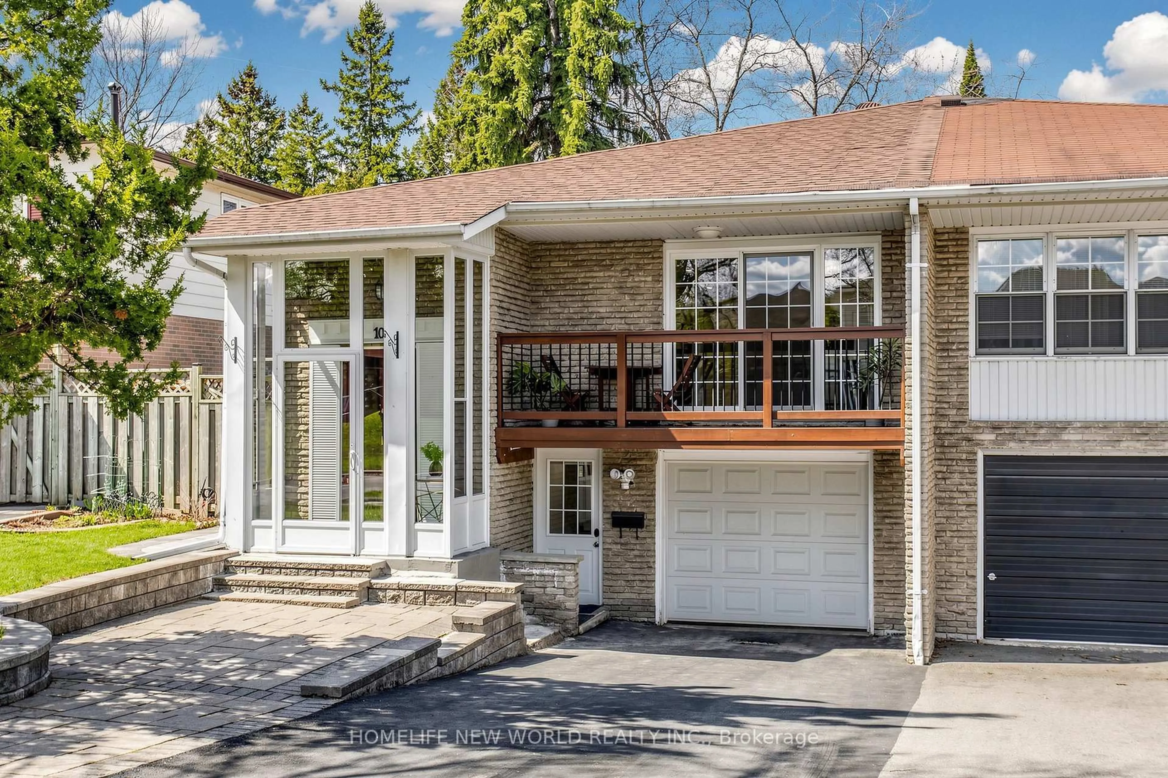 Home with brick exterior material, street for 10 Hines Dr, Toronto Ontario M2H 2M1