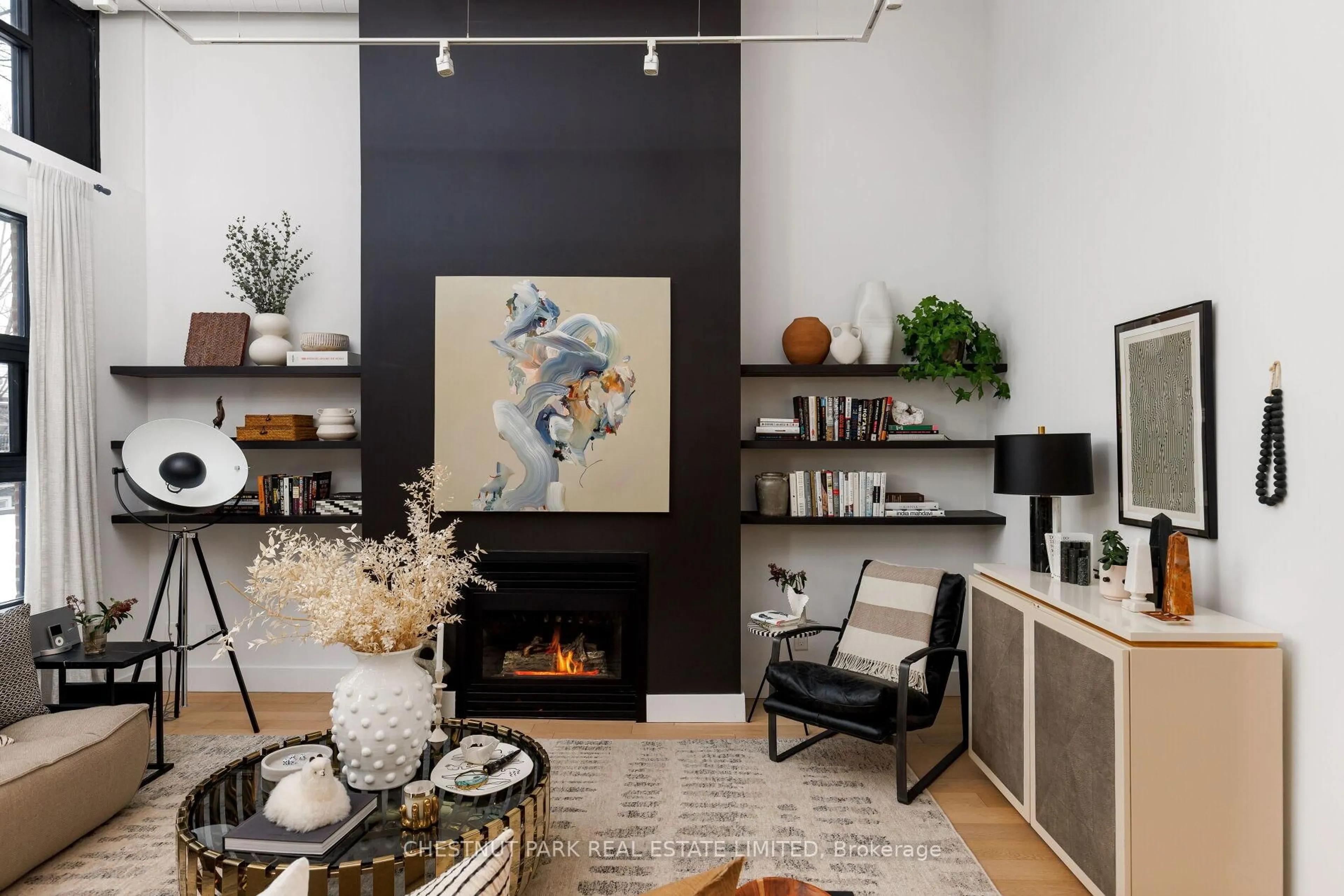 Living room with furniture, unknown for 90 Sumach St #313, Toronto Ontario M5A 4R4