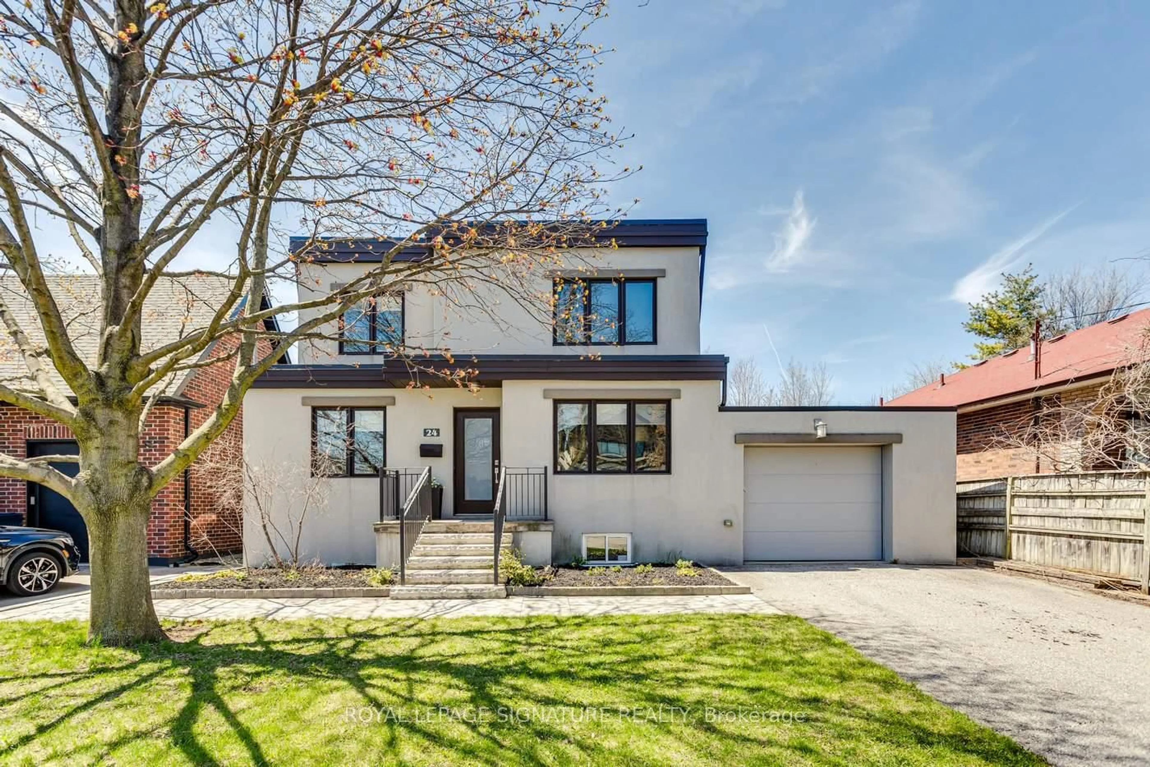 Home with brick exterior material, street for 24 Wigan Cres, Toronto Ontario M3H 3A4