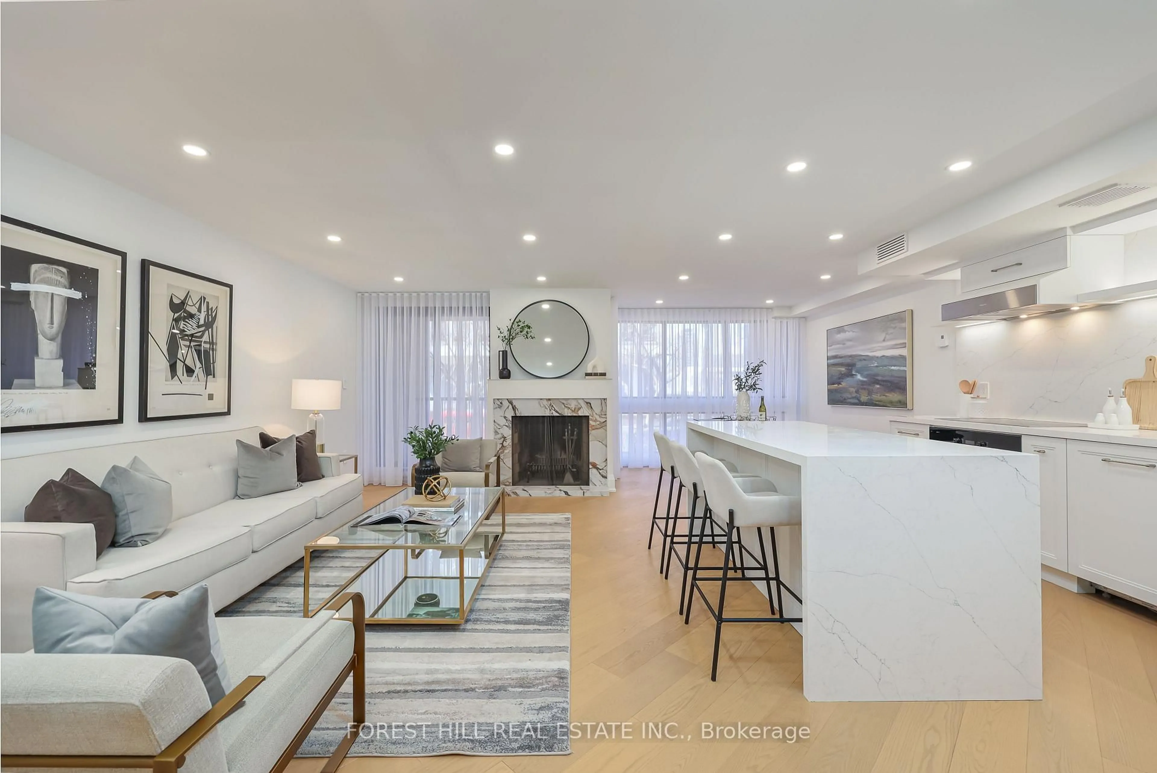 Open concept kitchen, unknown for 349 St Clair Ave #115, Toronto Ontario M5P 1N3