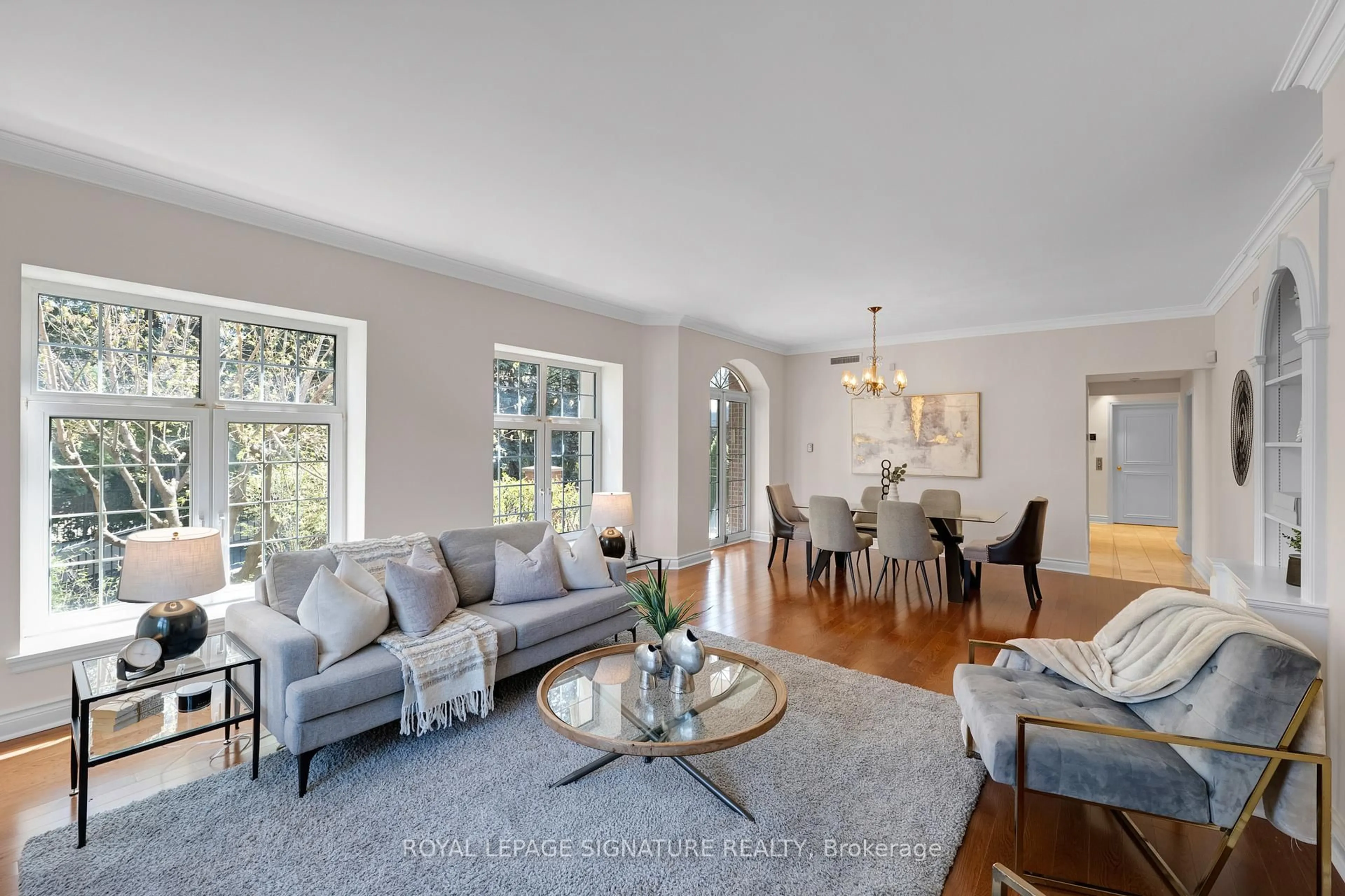 Living room with furniture, unknown for 2 Doncliffe Pl #201B, Toronto Ontario M4N 2E9