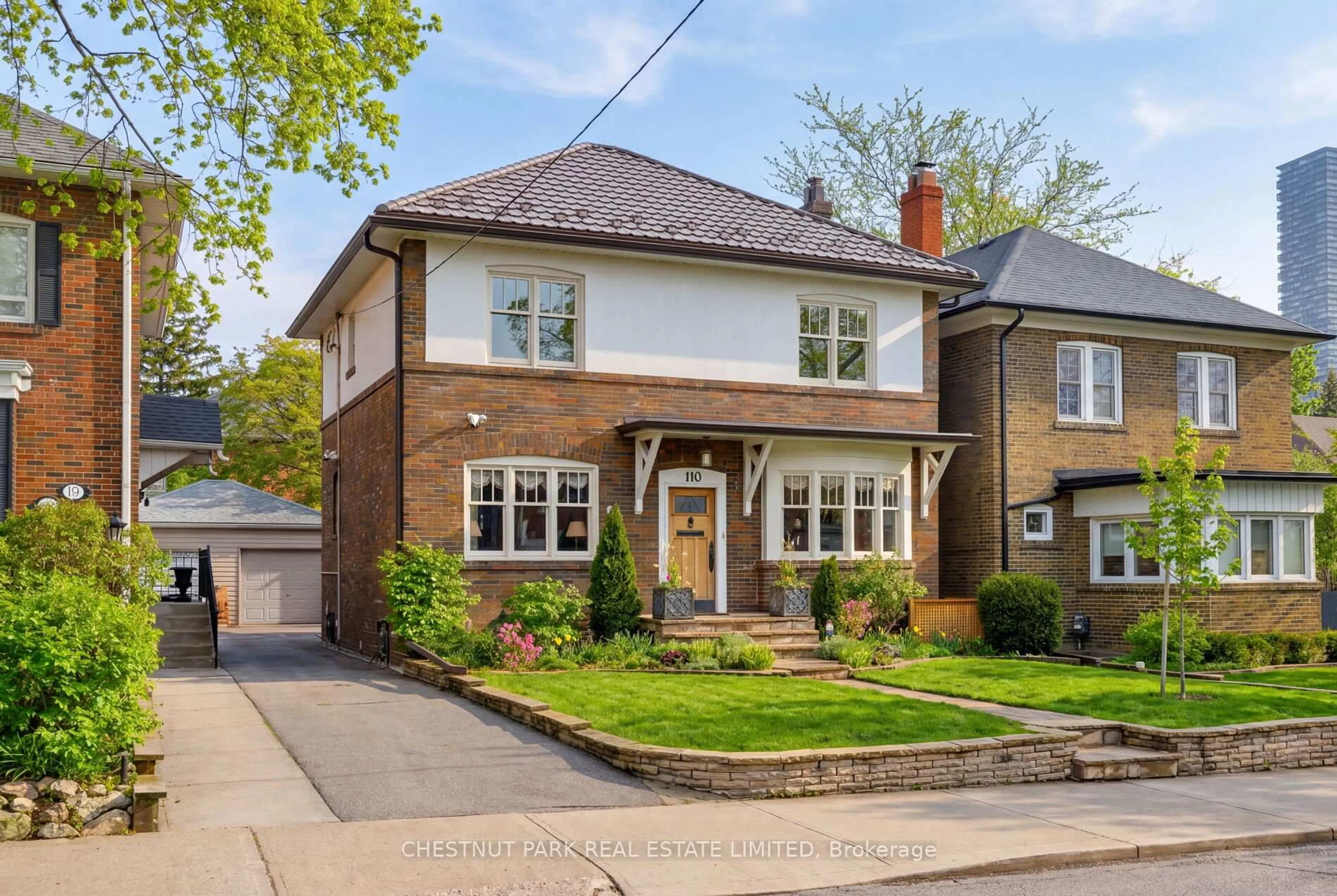 Home with brick exterior material, street for 110 Hillsdale Ave, Toronto Ontario M5P 1G5