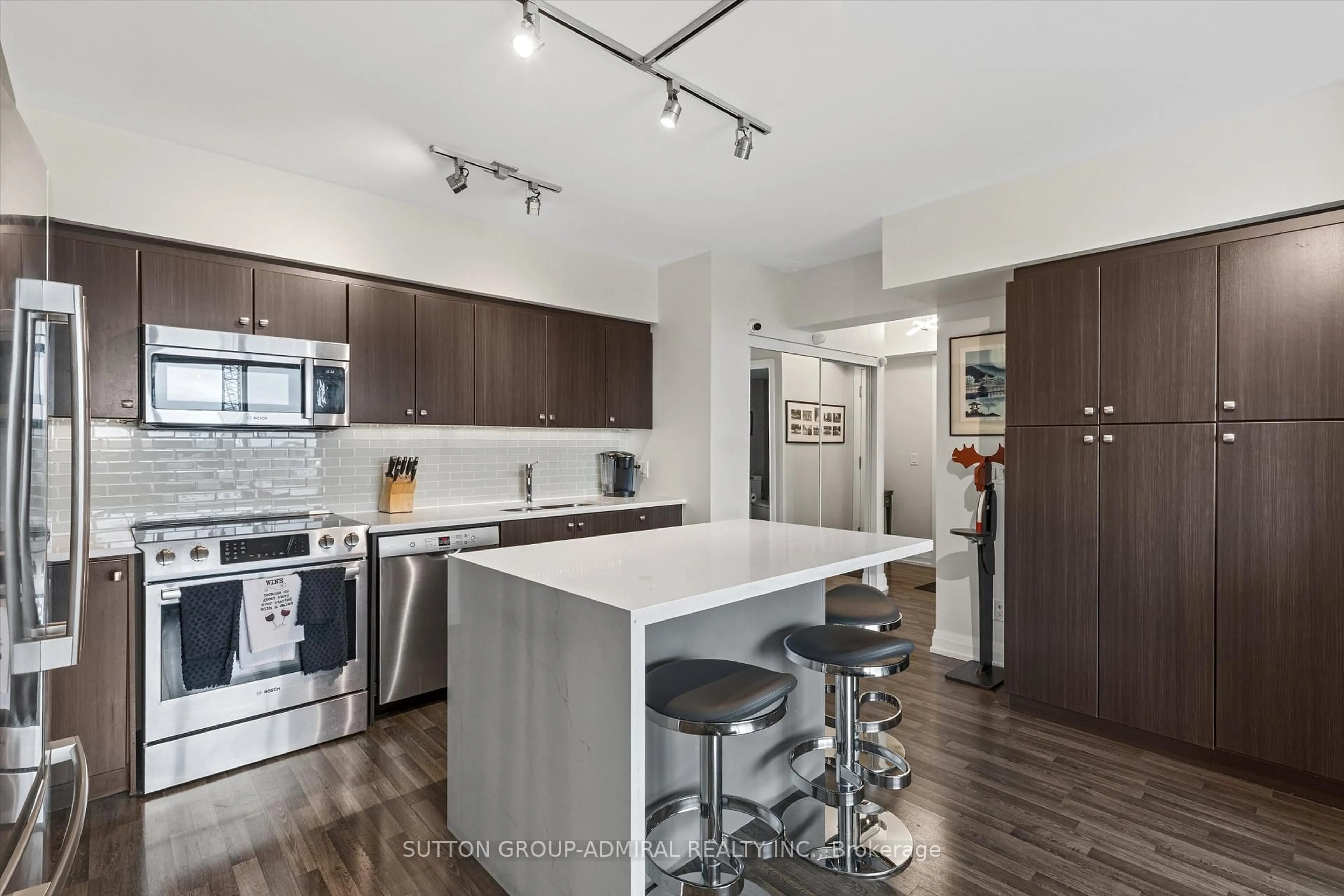 Open concept kitchen, unknown for 555 Wilson Ave #703E, Toronto Ontario M3H 0C4