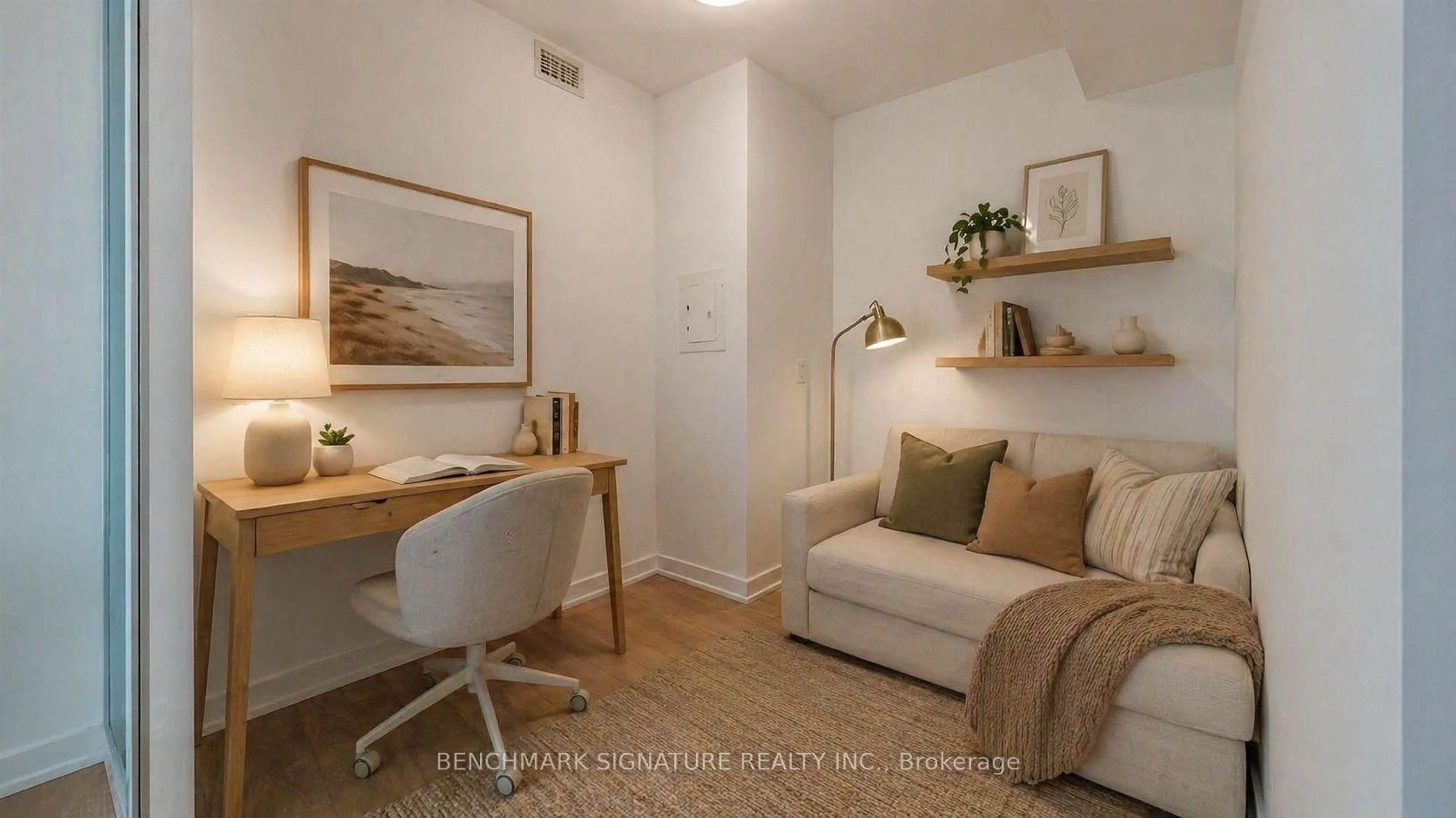 Living room with furniture, unknown for 158 Front St #1710, Toronto Ontario M5A 0K9