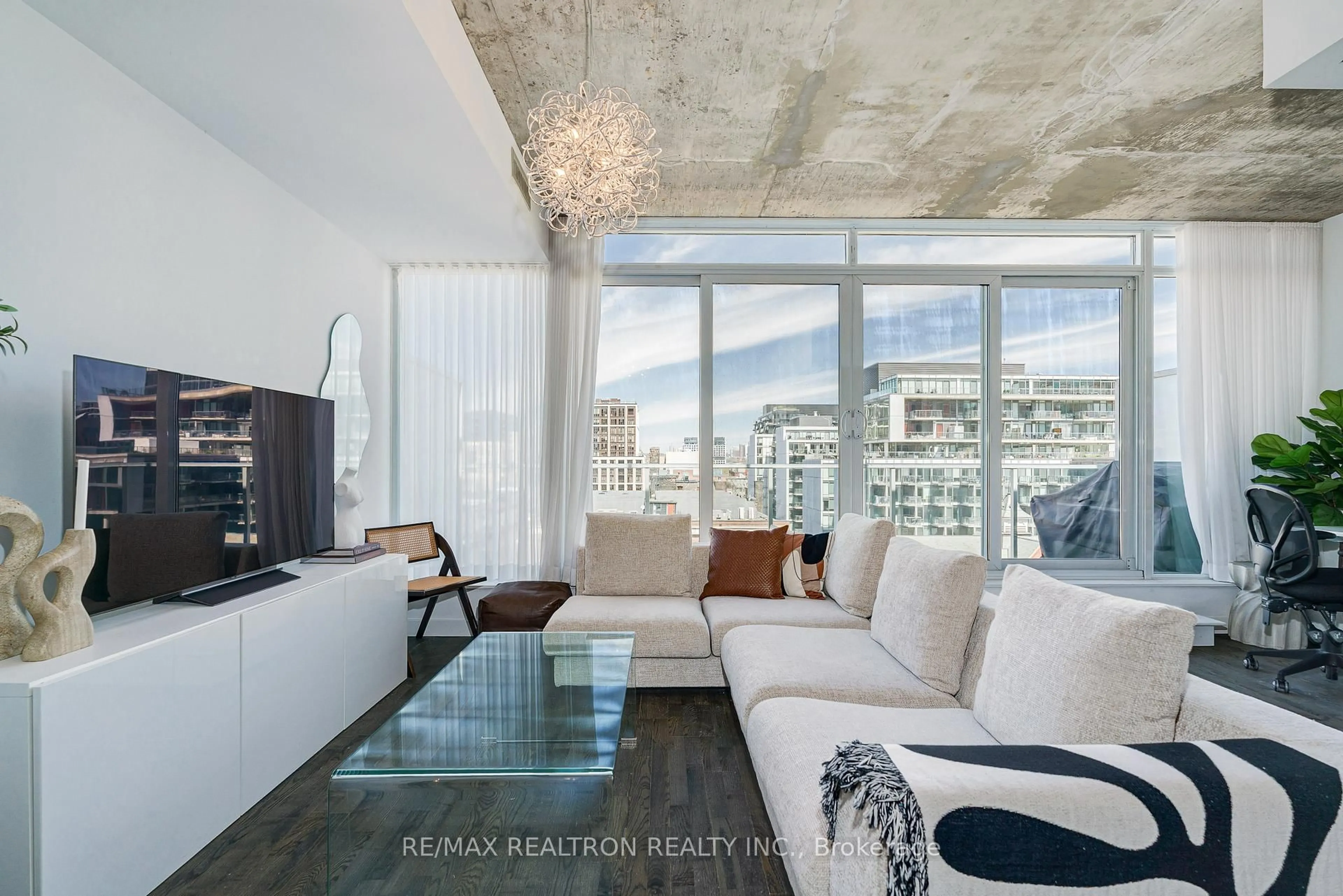 Living room with furniture, unknown for 75 Portland St #1003, Toronto Ontario M5V 2M9