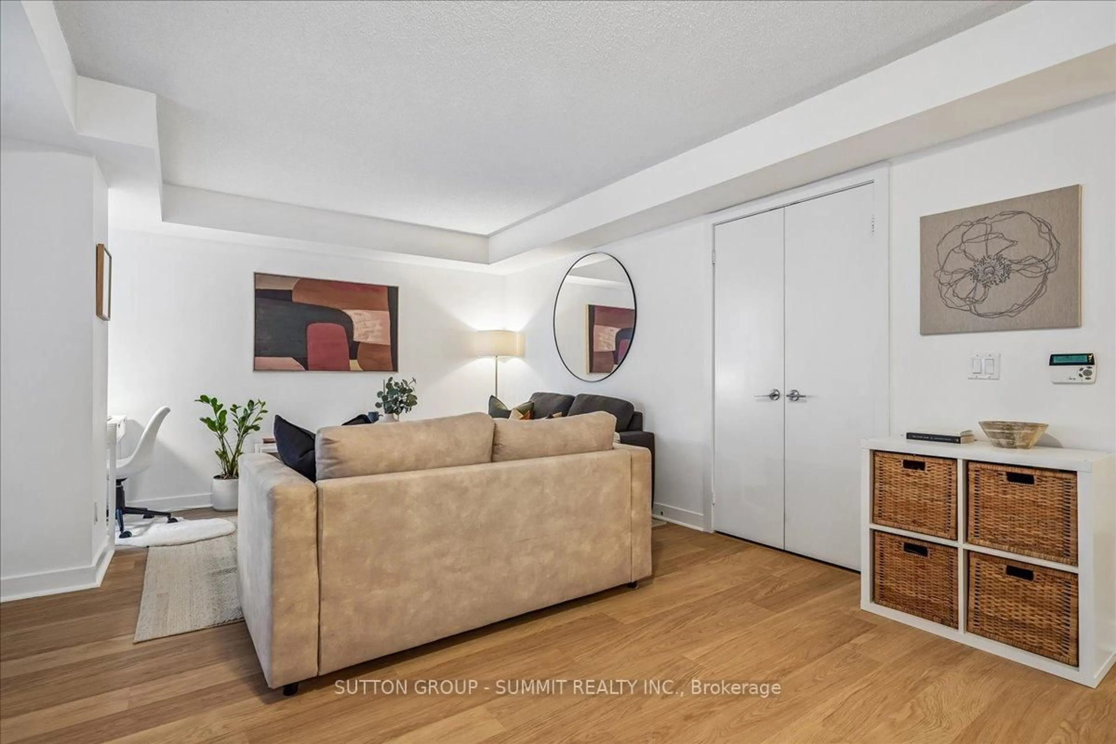 Living room with furniture, unknown for 100 Western Battery Rd #1012, Toronto Ontario M6K 3S2