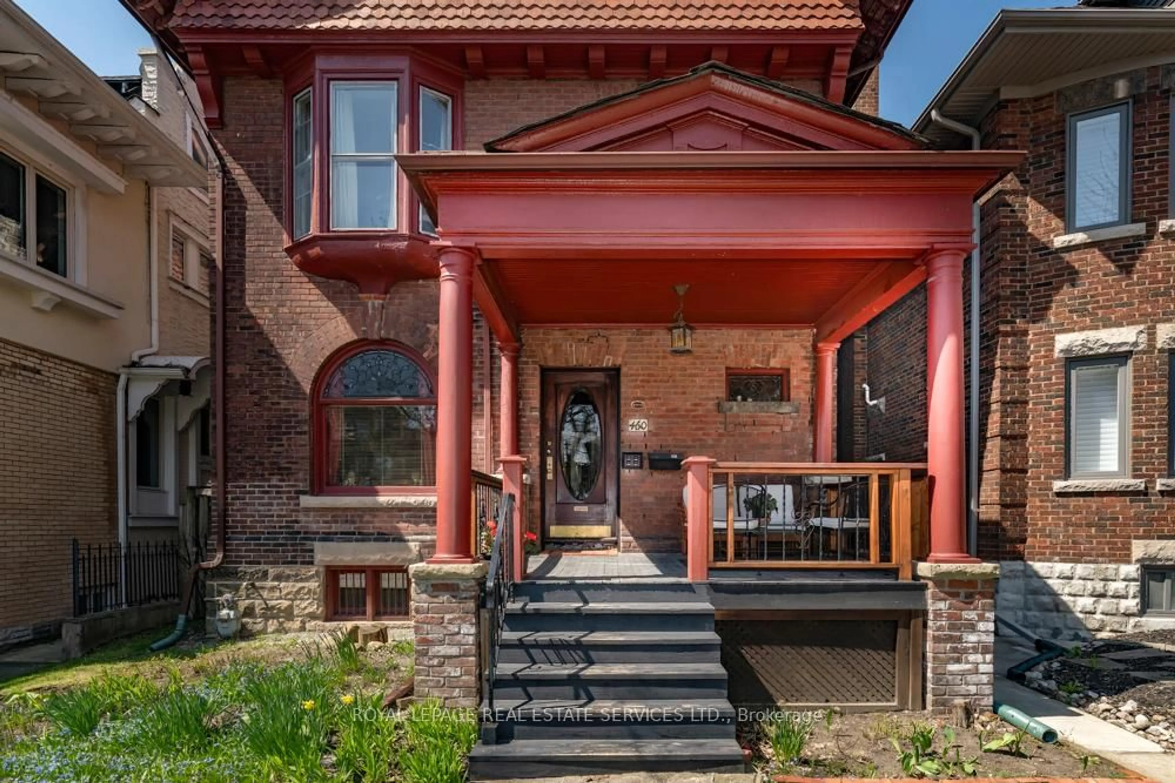 Home with brick exterior material, street for 460 Palmerston Blvd, Toronto Ontario M6G 2P1