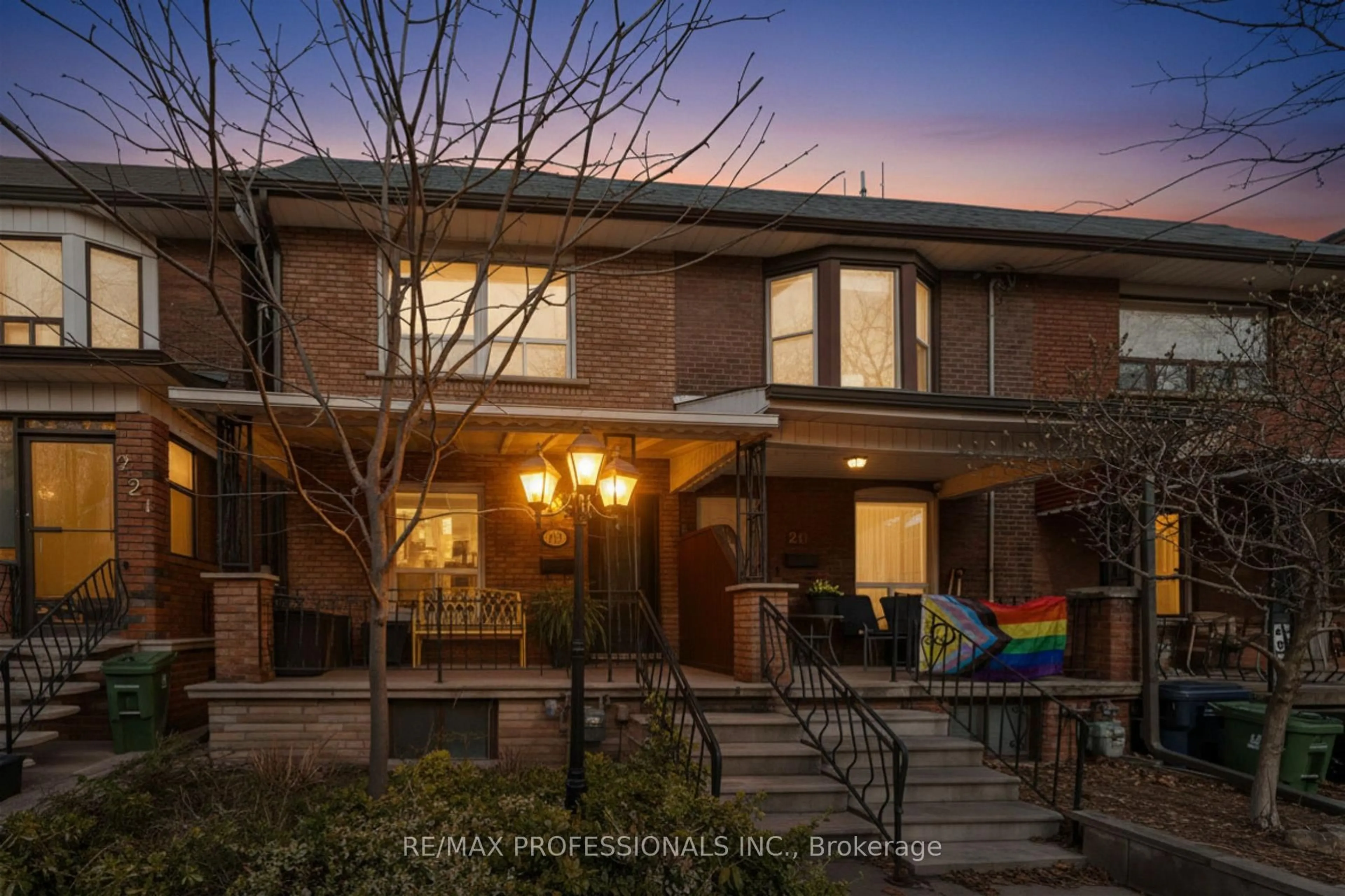 Home with brick exterior material, street for 219 St Helen's Ave, Toronto Ontario M6H 4A2