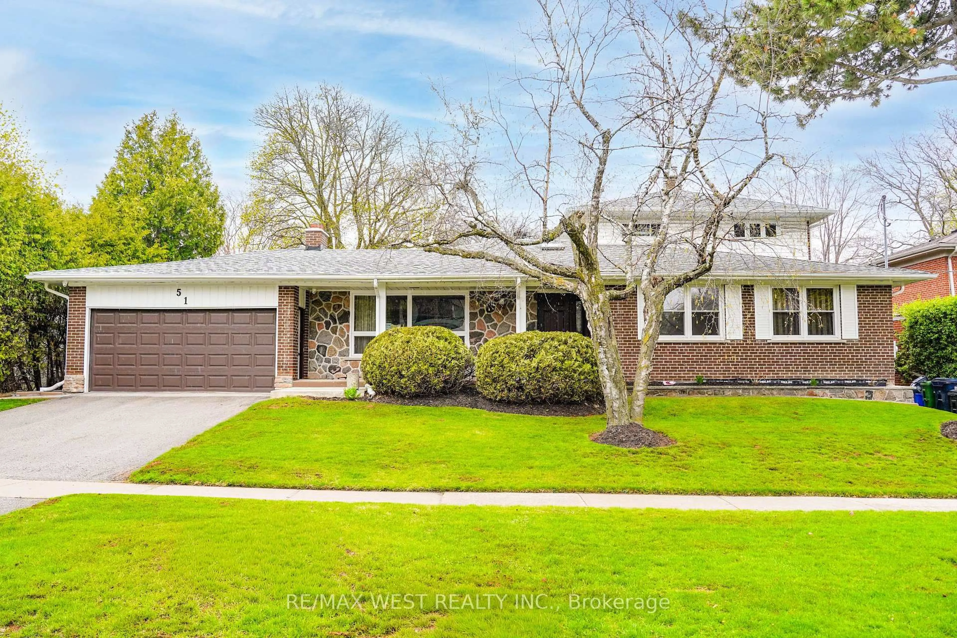 Home with brick exterior material, street for 51 Bannatyne Dr, Toronto Ontario M2L 2P2