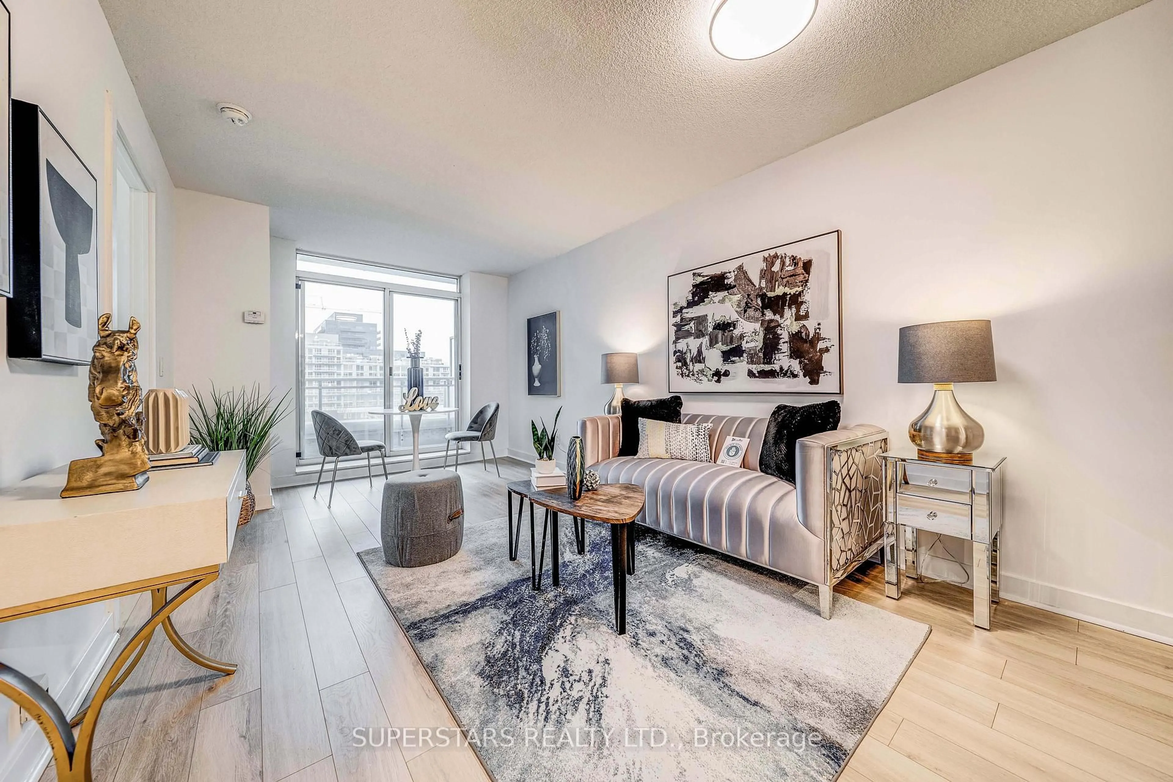 Living room with furniture, unknown for 50 Lynn Williams St #506, Toronto Ontario M6K 3R9
