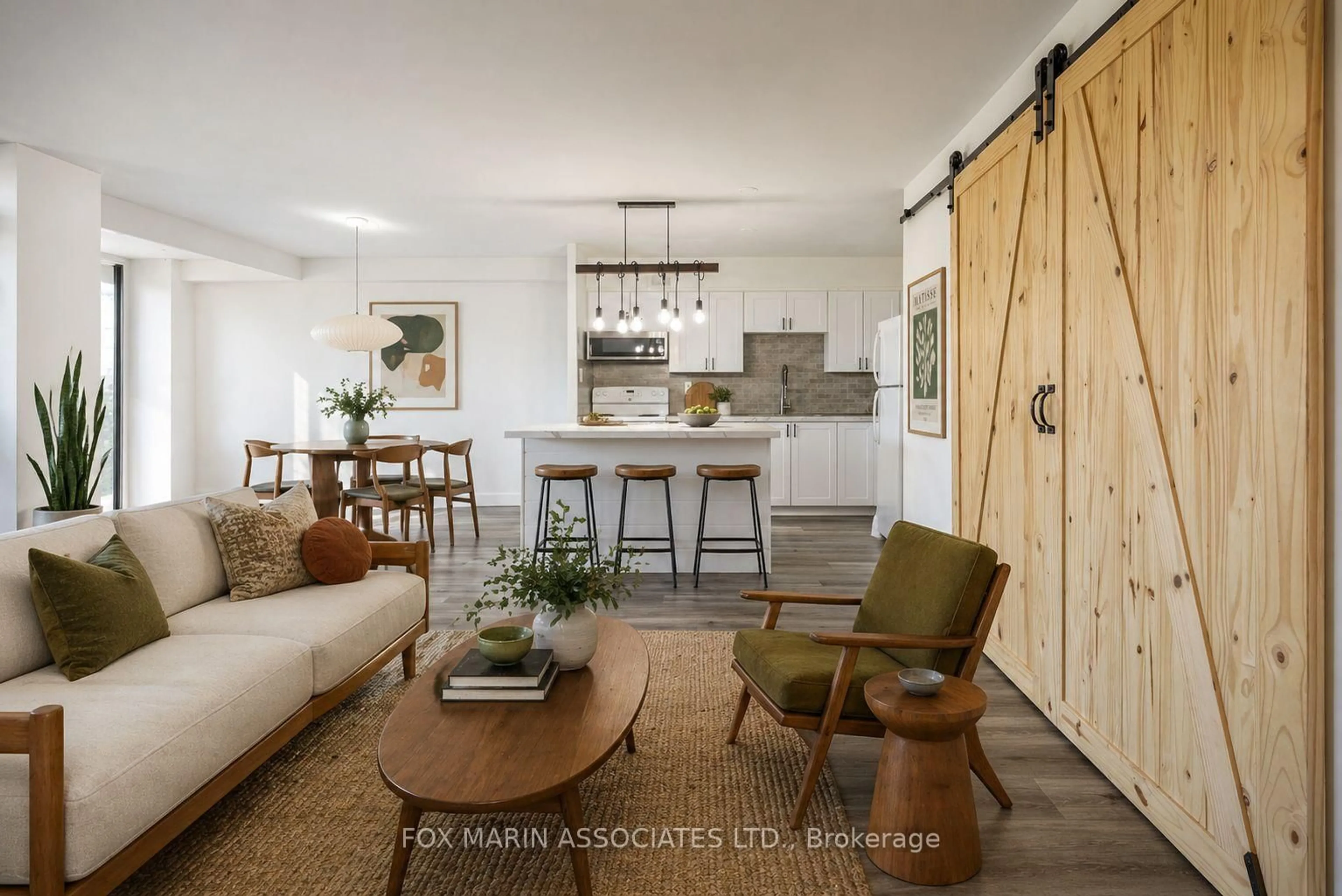 Open concept kitchen, unknown for 20 Edgecliff Gfwy #312, Toronto Ontario M3C 3A4