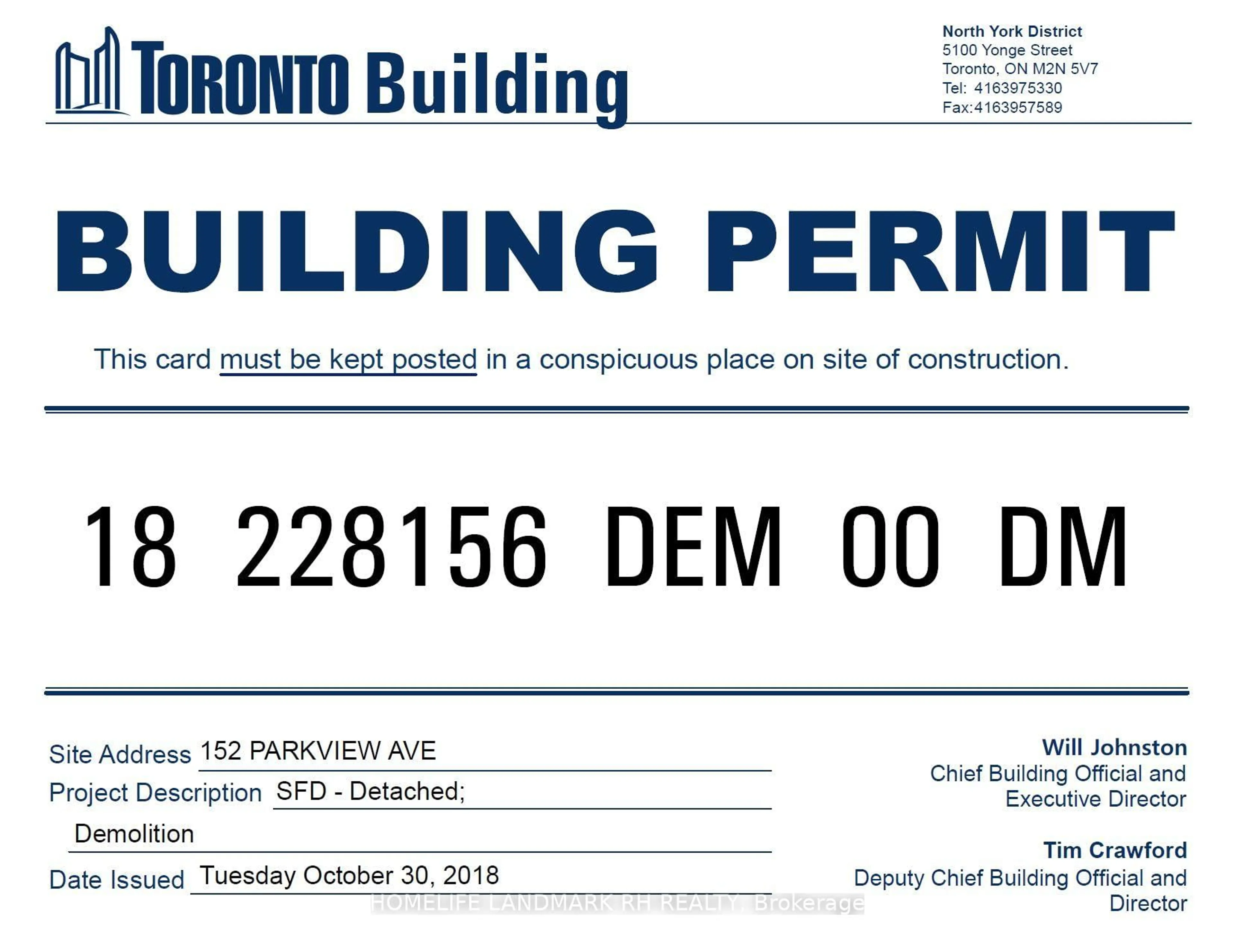 Unknown for 152 Parkview Ave, Toronto Ontario M2N 3Y7