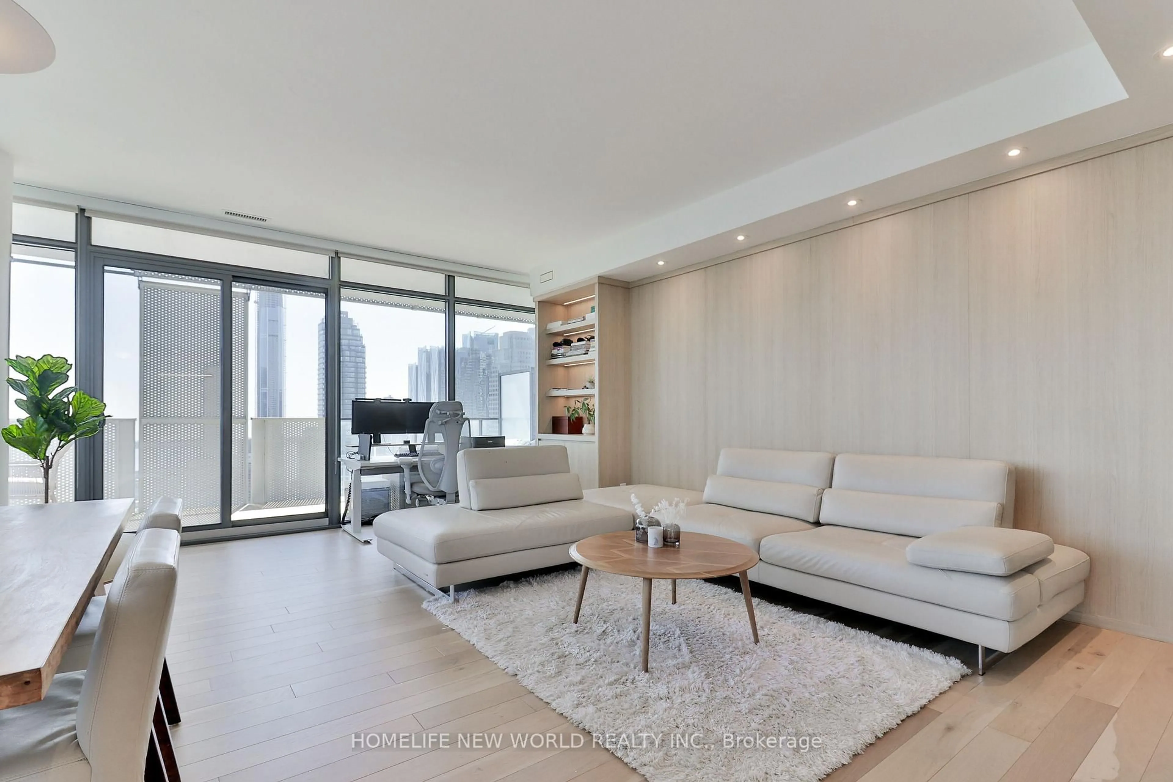Living room with furniture, unknown for 20 Lombard St #4202, Toronto Ontario M5C 0A7