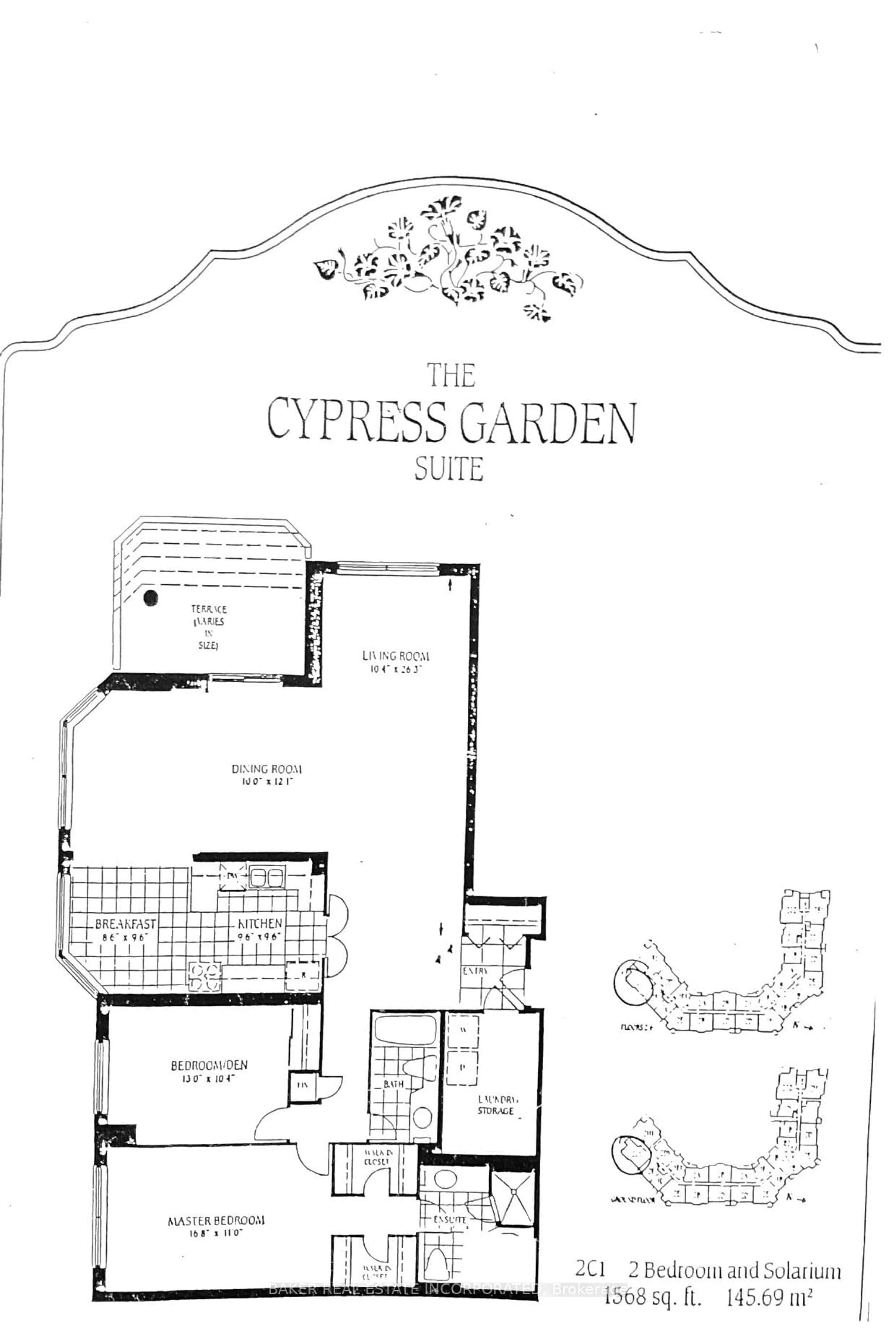 Floor plan for 1210 Don Mills Rd #113, Toronto Ontario M3B 3N9