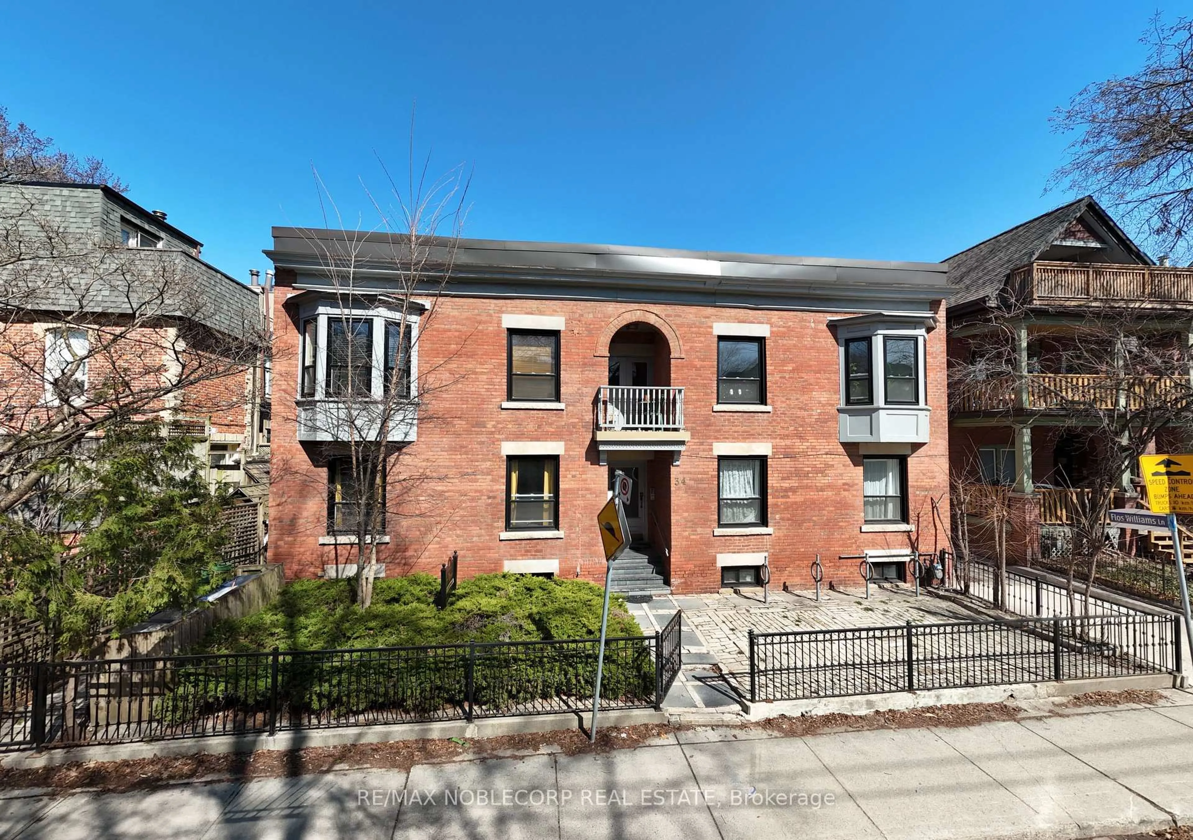 Home with brick exterior material, street for 34 Winchester St, Toronto Ontario M4X 1A7