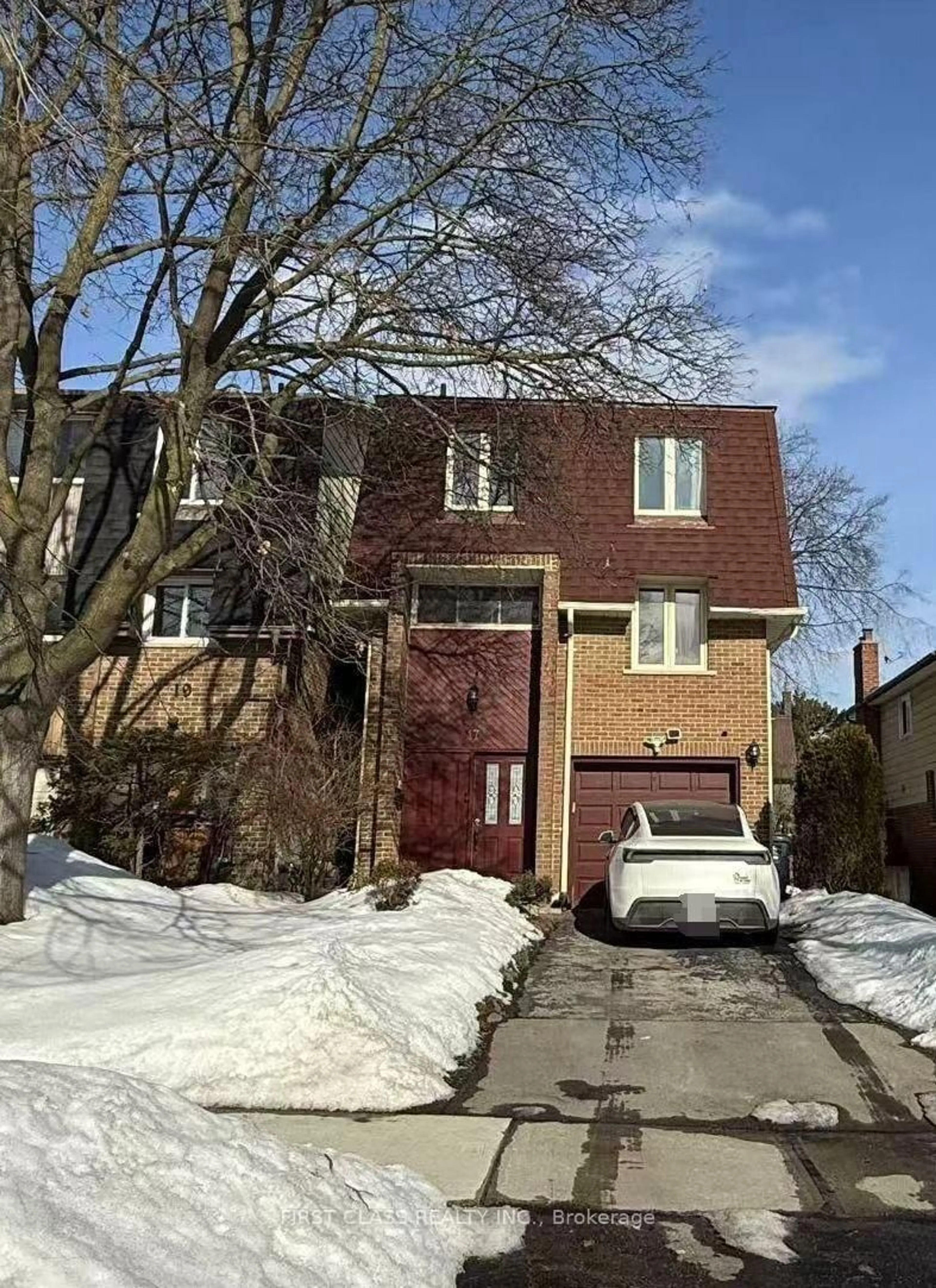 Home with brick exterior material, street for 17 Harnworth Dr, Toronto Ontario M2H 3C1