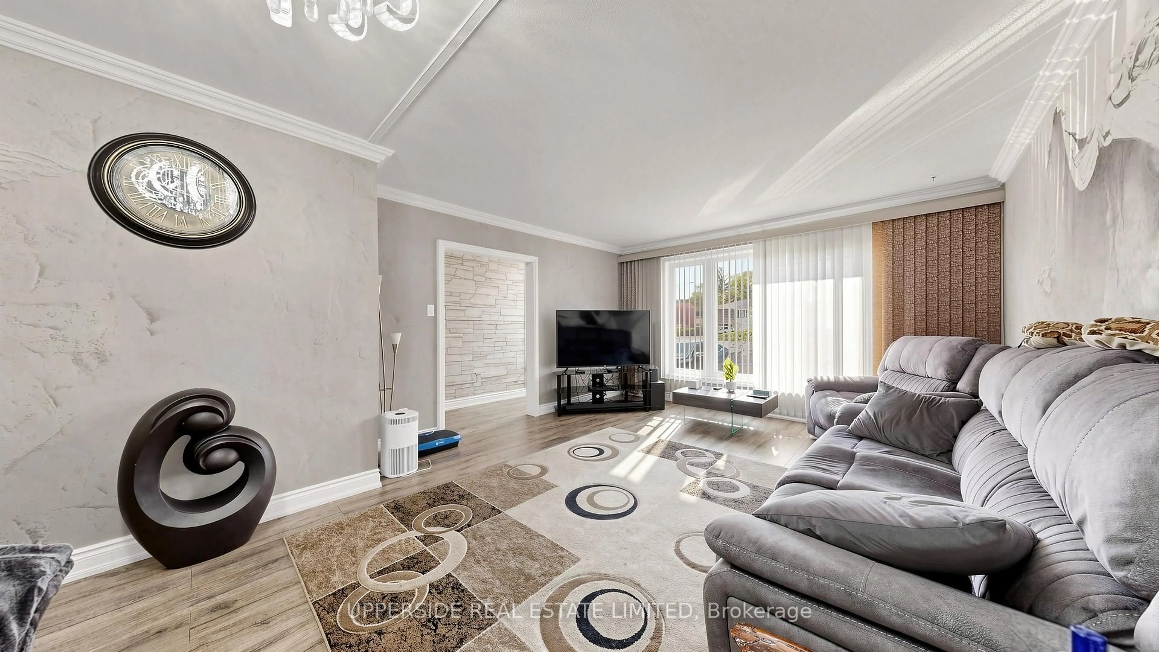 Living room with furniture, unknown for 60 Elise Terr, Toronto Ontario M2R 2X1