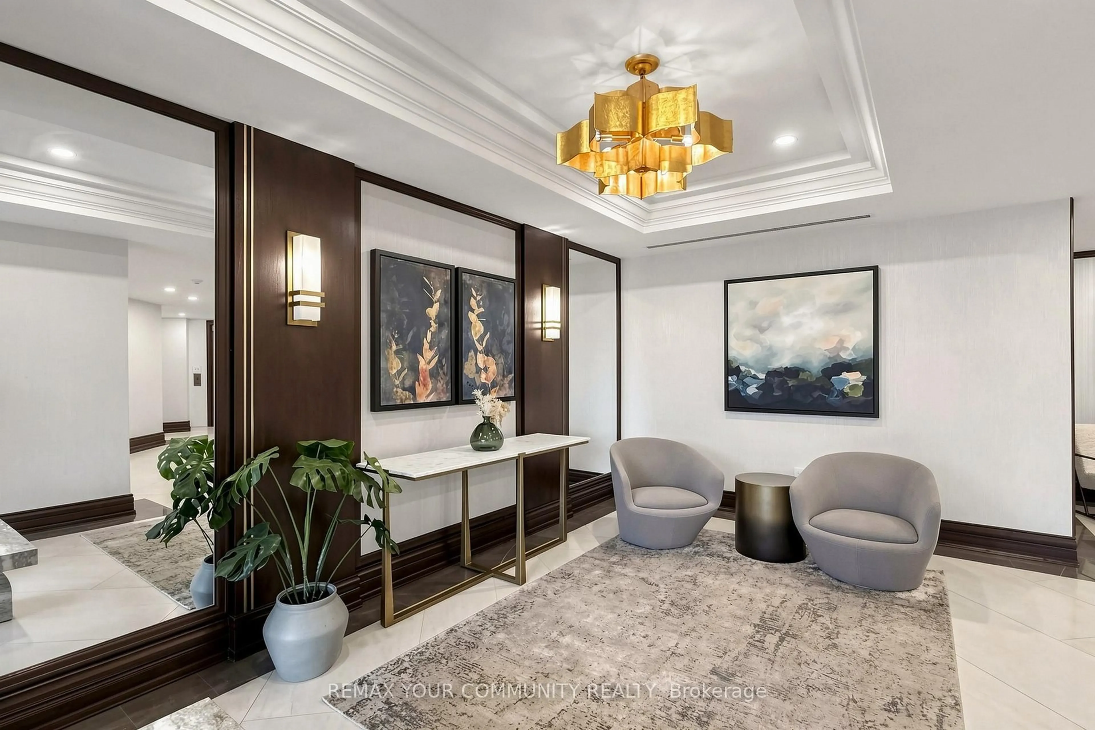 Lobby for 800 Sheppard Ave #506, Toronto Ontario M3H 6B4