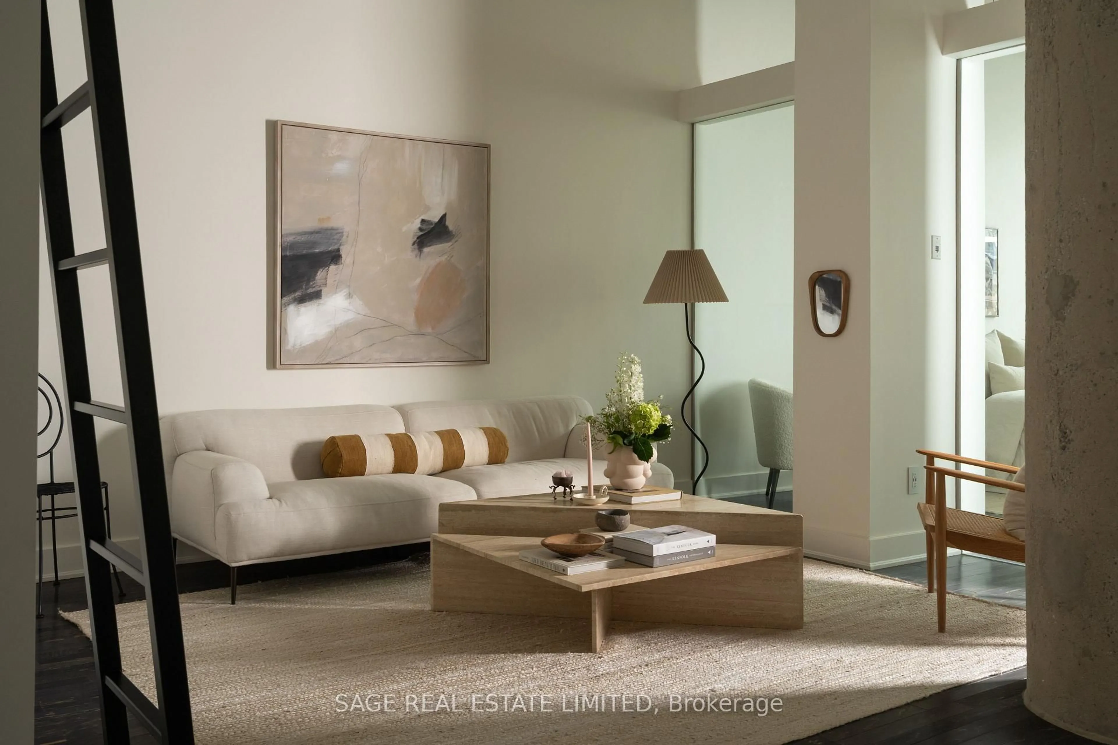 Living room with furniture, unknown for 637 Lake Shore Blvd #318, Toronto Ontario M5V 3J6