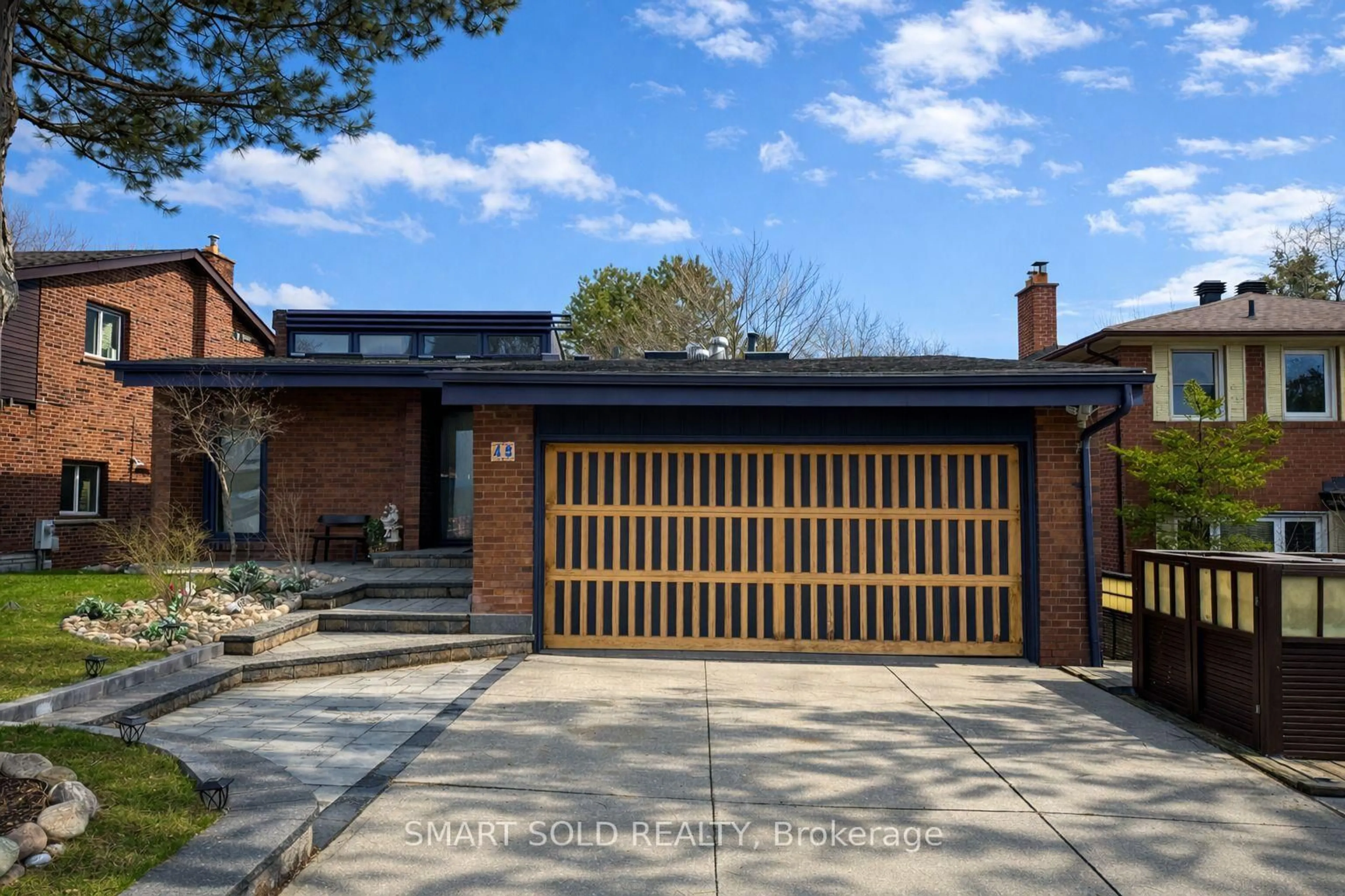 Home with brick exterior material, street for 48 Patina Dr, Toronto Ontario M2H 1R1