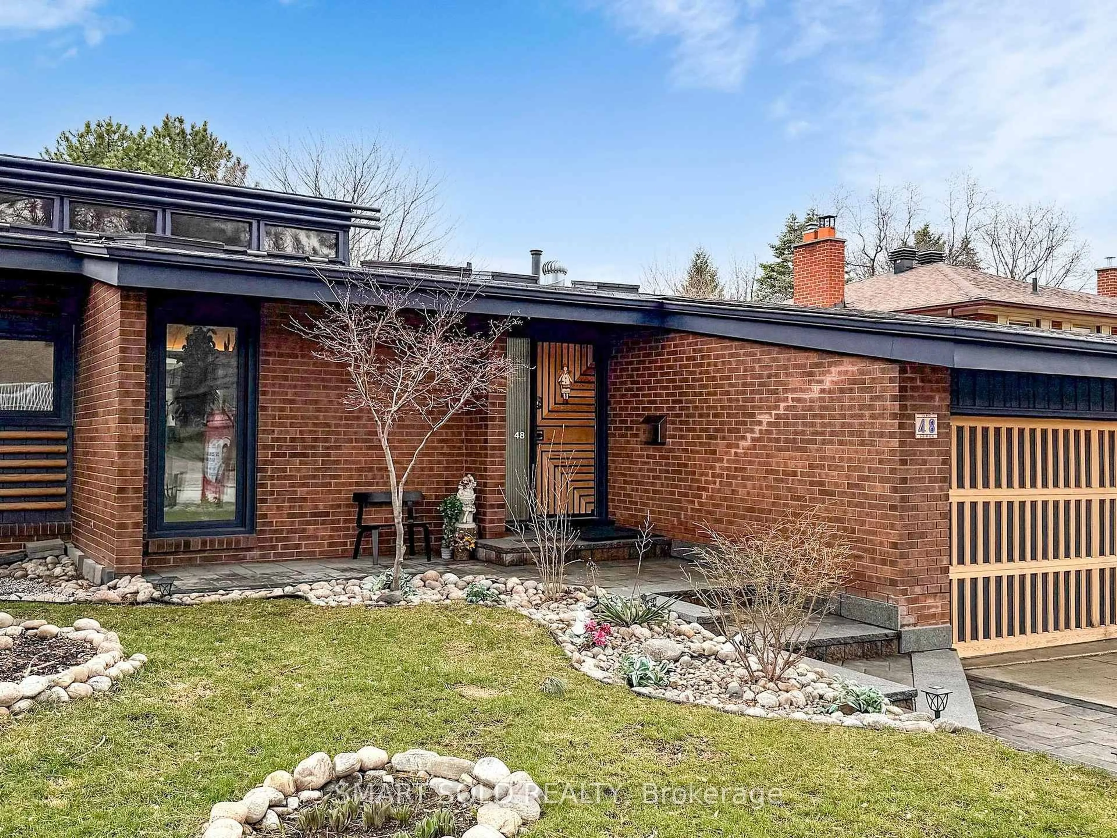 Home with brick exterior material, street for 48 Patina Dr, Toronto Ontario M2H 1R1