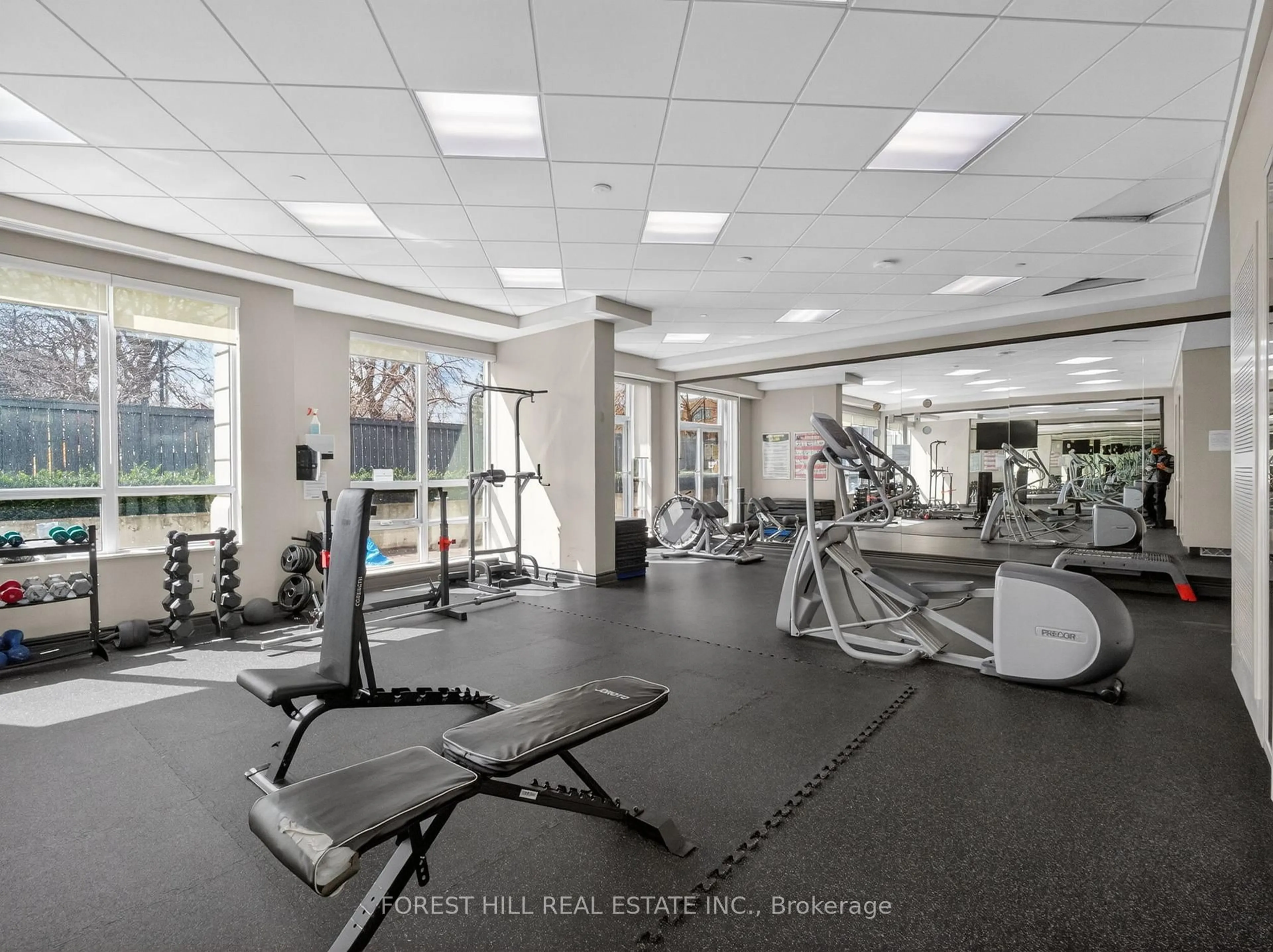 Gym or fitness room for 35 Saranac Blvd #224, Toronto Ontario M6A 2G4