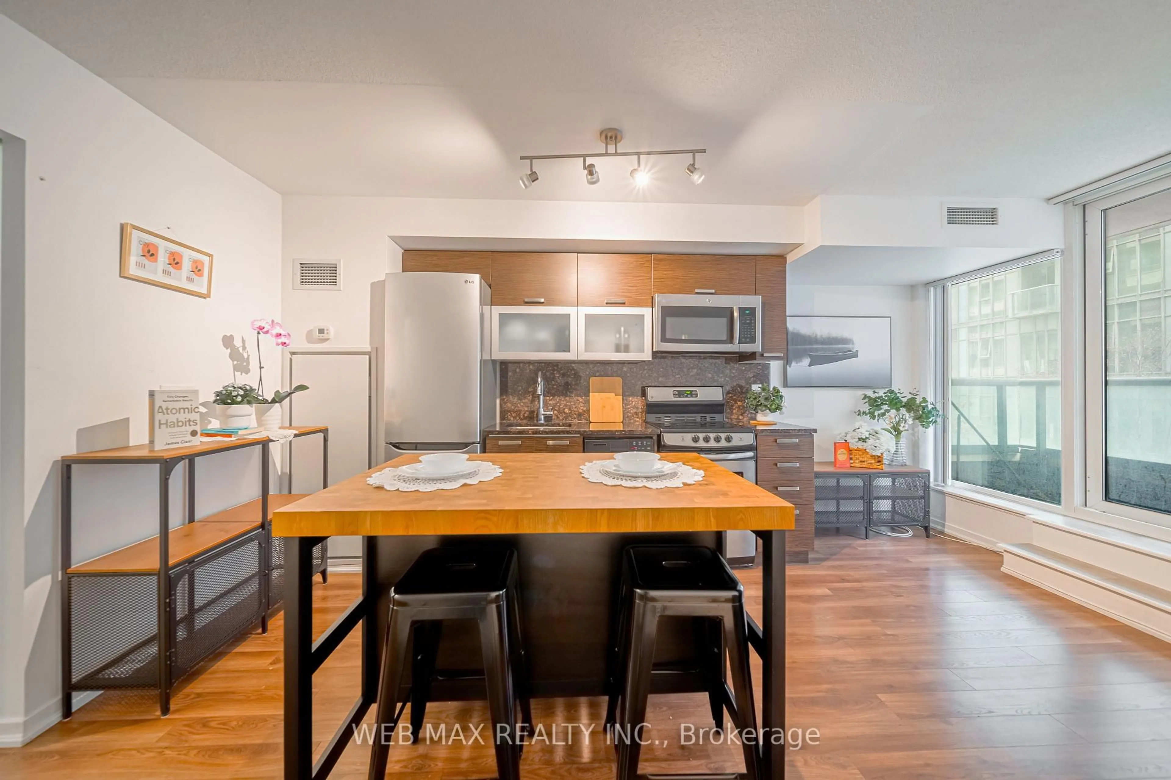 Open concept kitchen, unknown for 36 Lisgar St #205, Toronto Ontario M6J 0C7