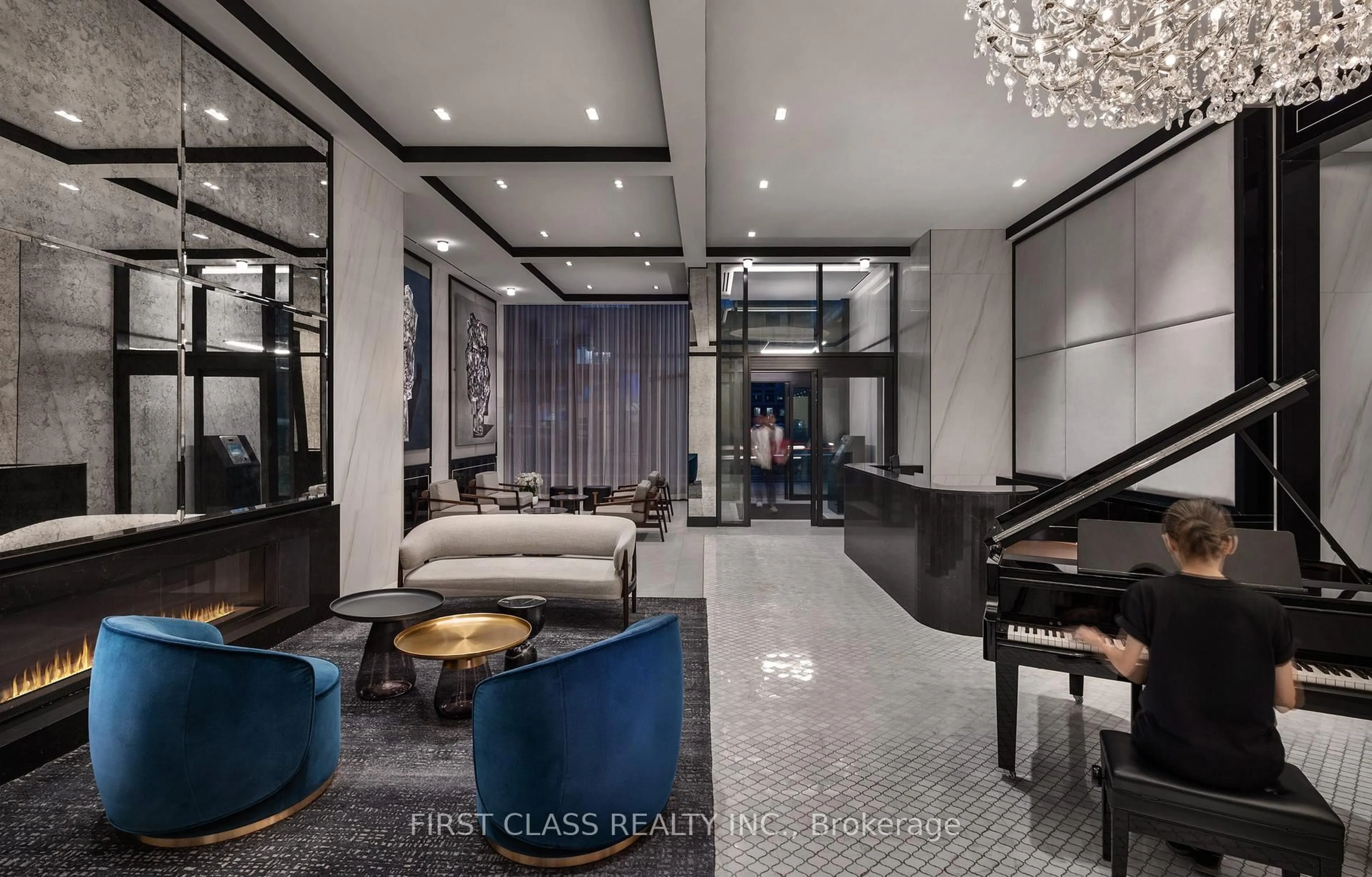 Lobby for 8 Wellesley St #905, Toronto Ontario M4Y 1E7