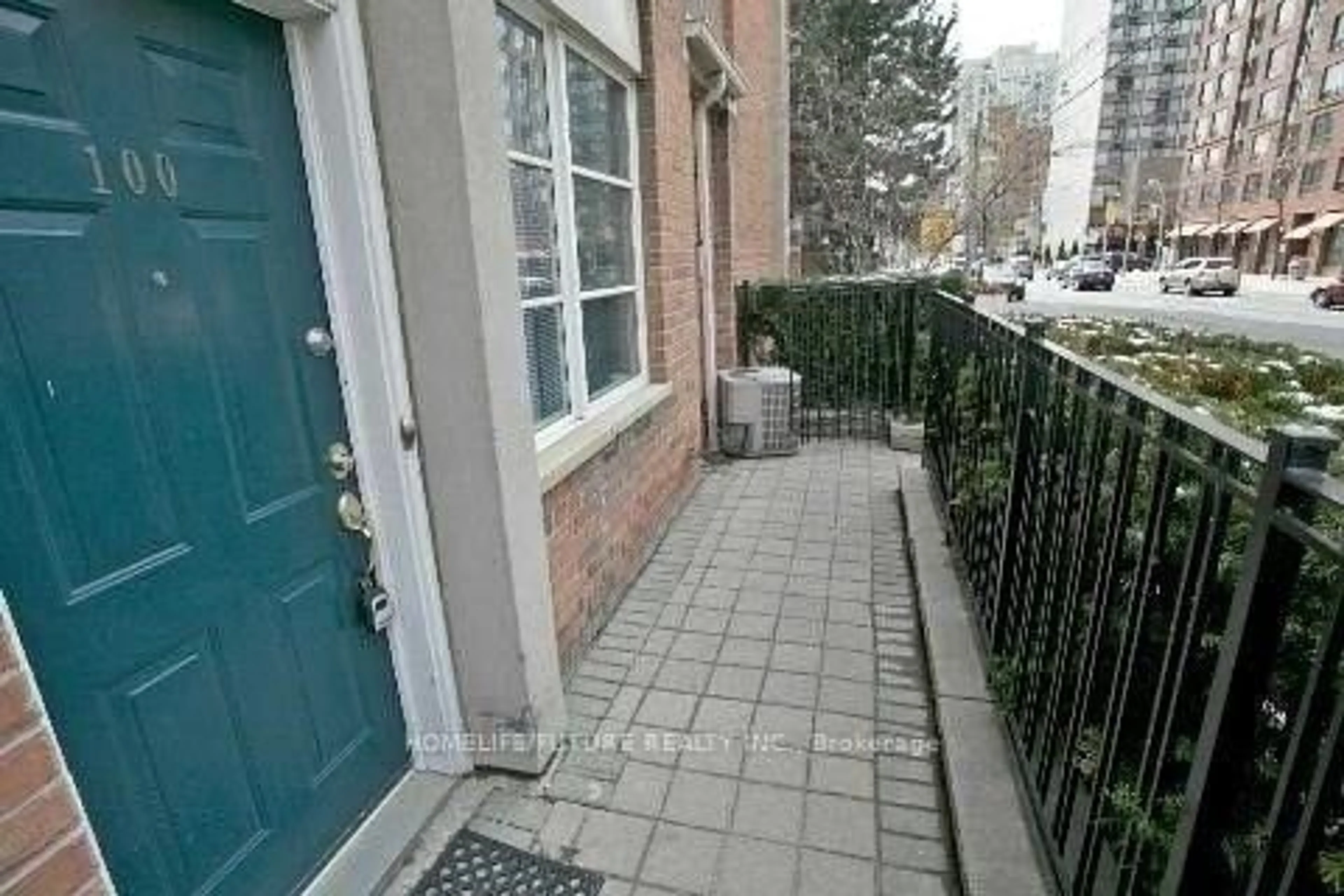 Balcony in the apartment, street for 415 Jarvis St #100, Toronto Ontario M4Y 3C1