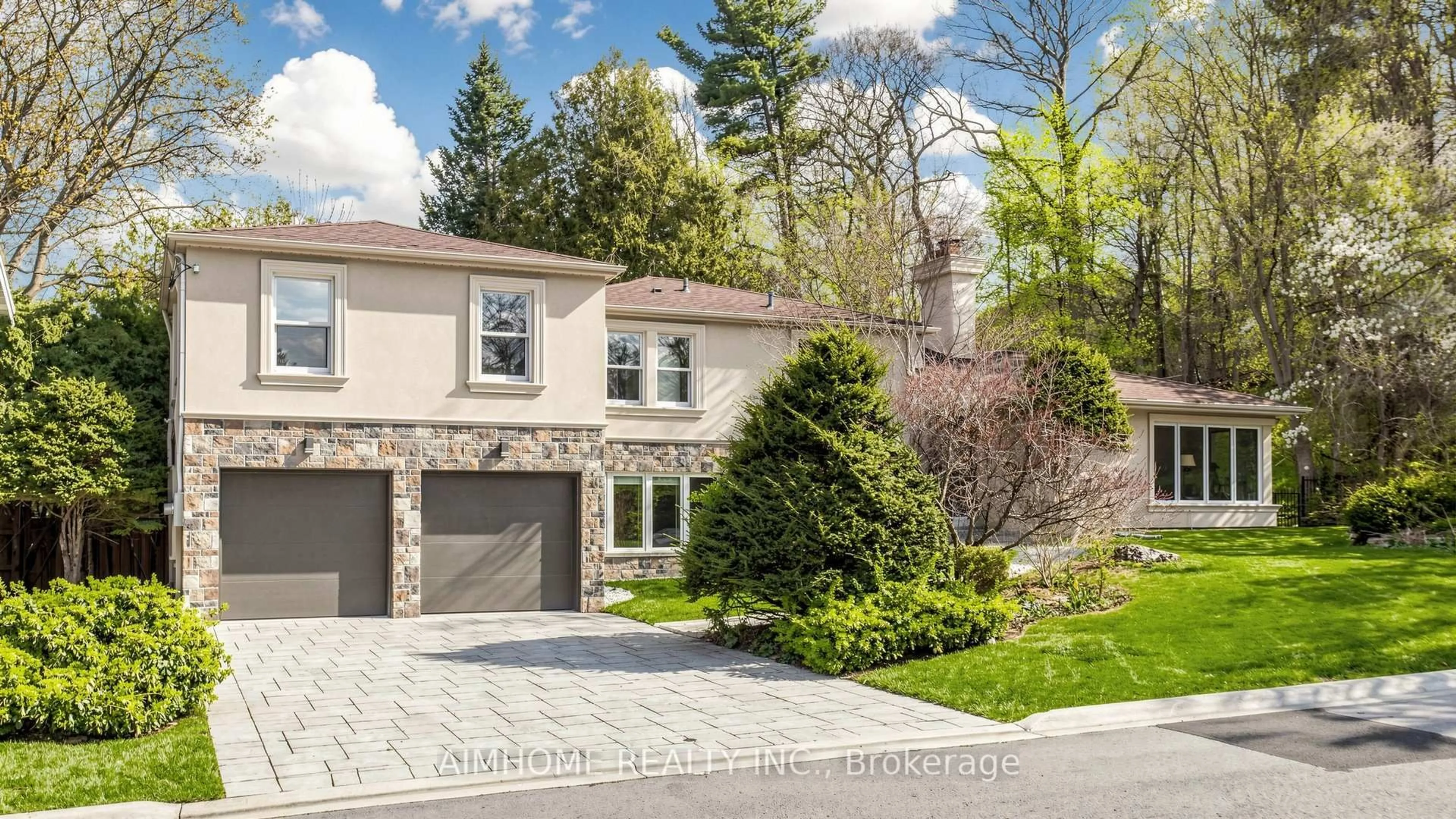 Home with brick exterior material, street for 54 Plymbridge Rd, Toronto Ontario M2P 1A3