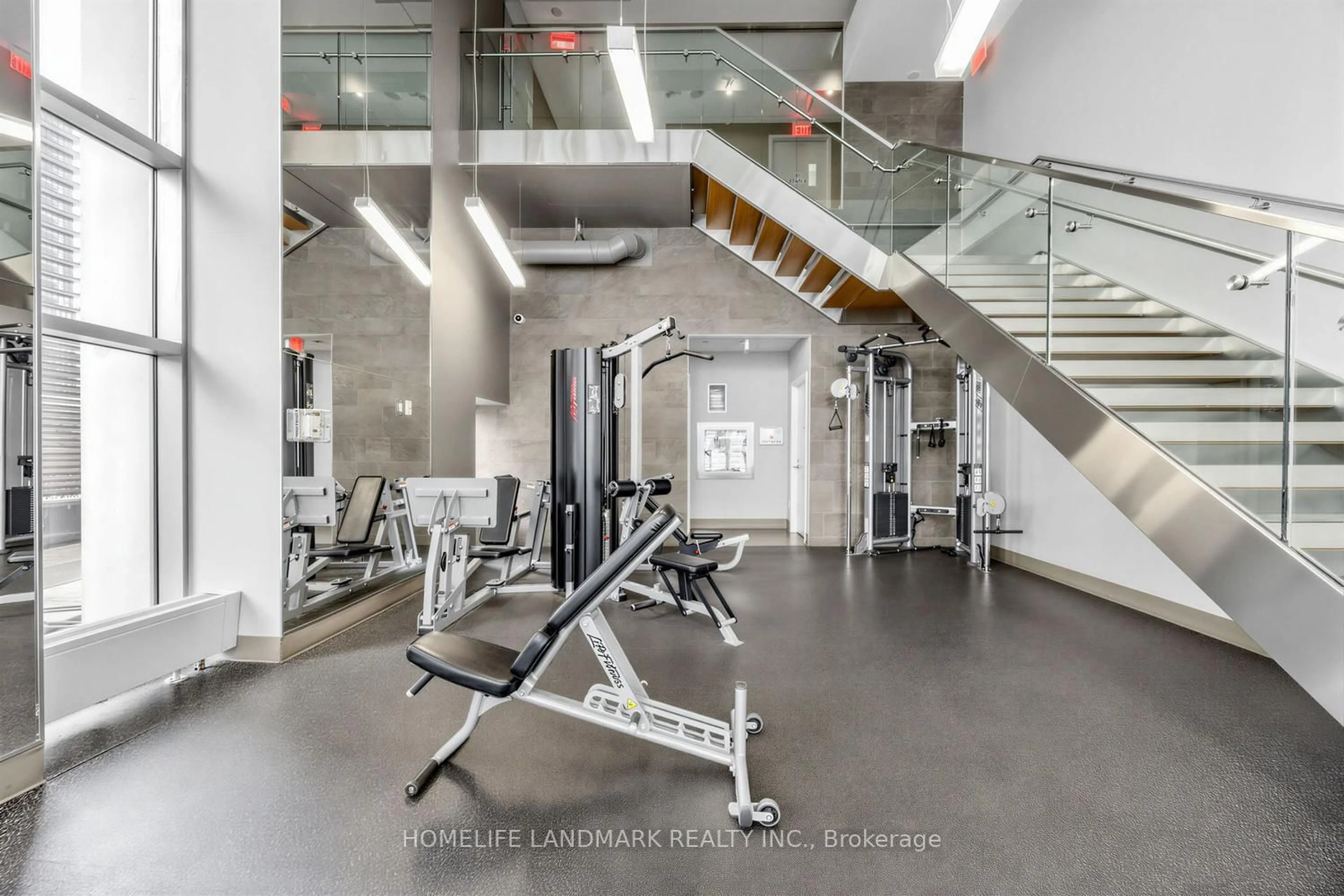 Gym or fitness room for 72 Esther Shiner Blvd #606, Toronto Ontario M2K 0C4