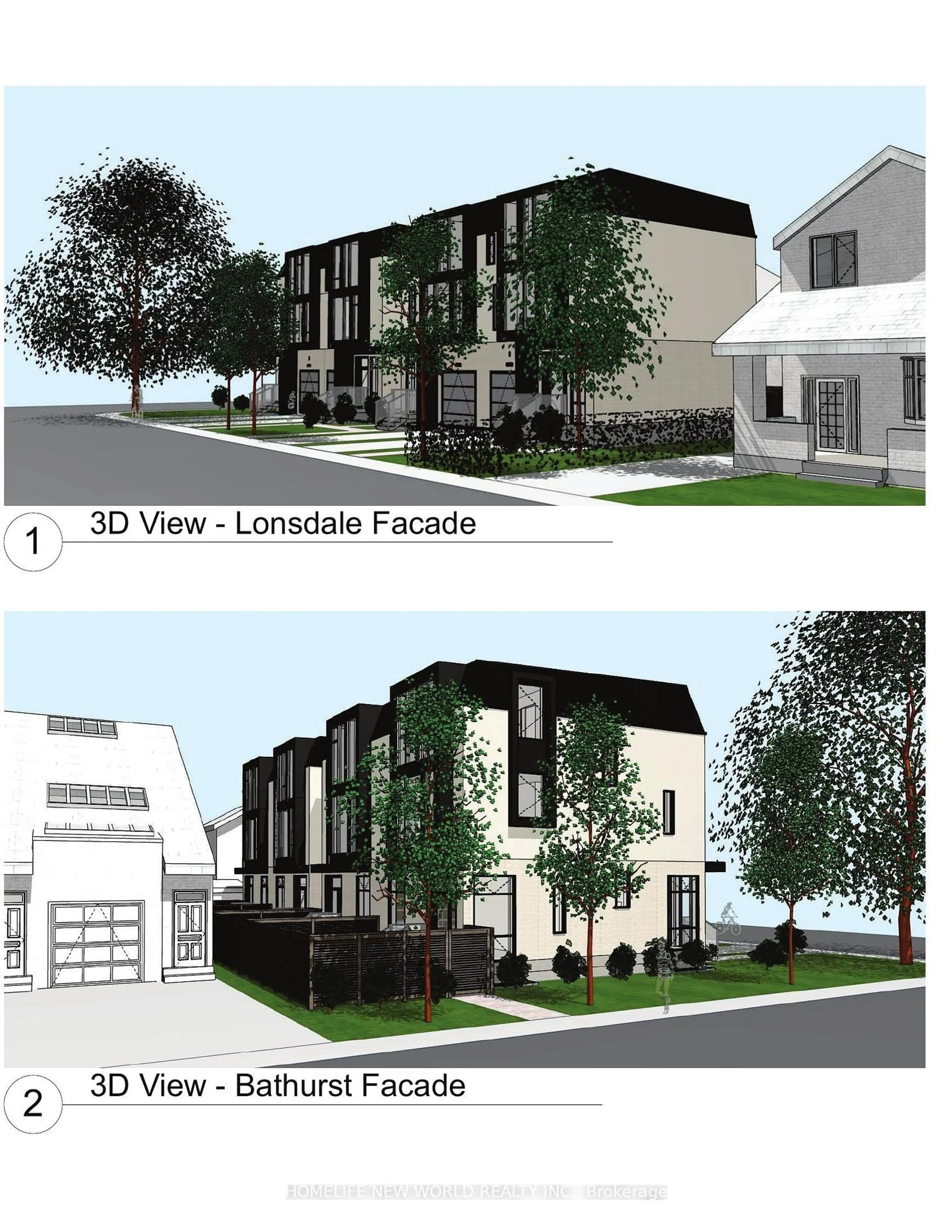 Floor plan for 1563 Bathurst St, Toronto Ontario M5P 3H8