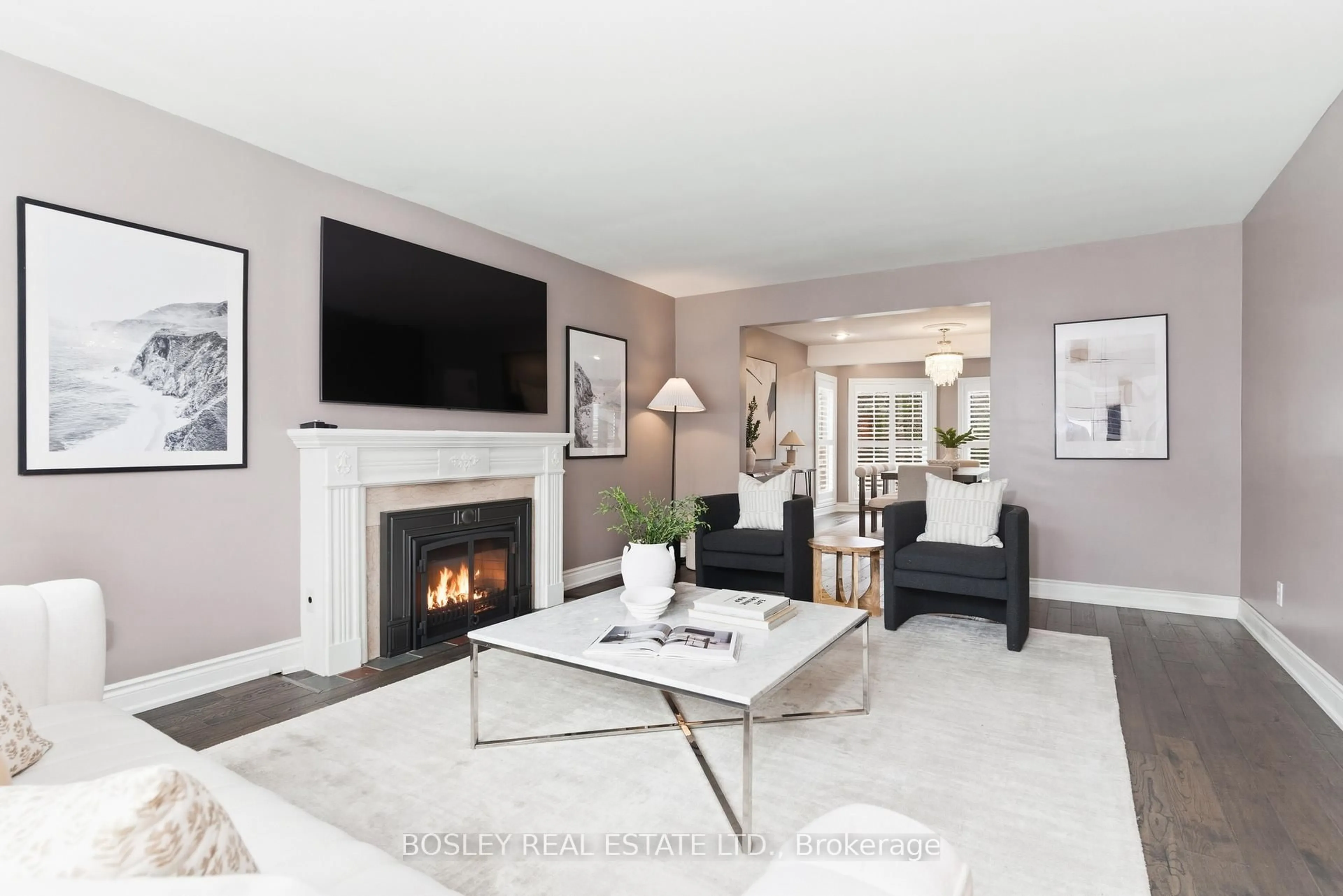 Living room with furniture, unknown for 18 Tetbury Cres, Toronto Ontario M3A 3G3